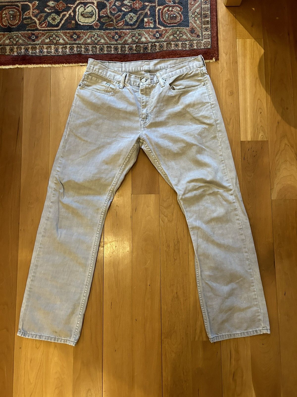 Levi's × Levi's Vintage Clothing Vintage Light Grey Levi’s 514 Size US 34 / EU 50 - 1 Thumbnail