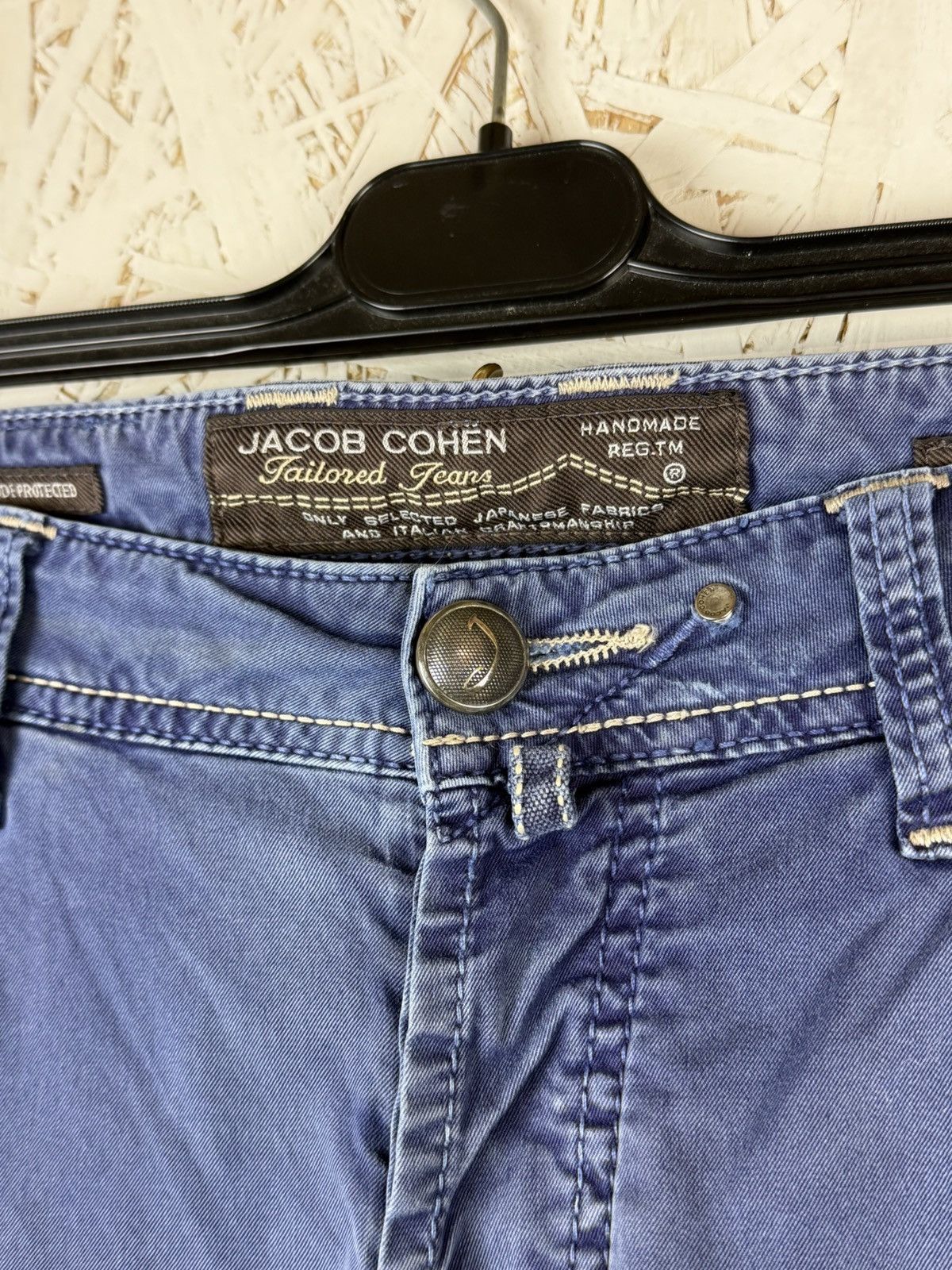 Jacob Cohen Jacob Cohen 620 Special J620 Pants In Blue Size 31 Size US 31 - 3 Thumbnail