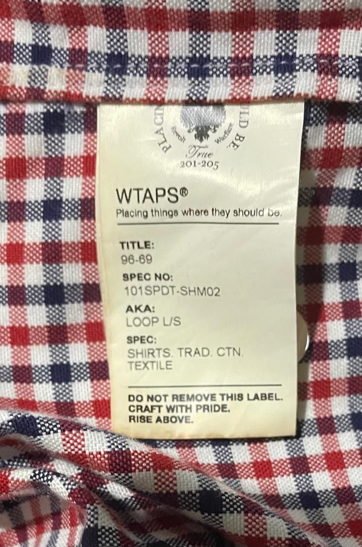 Wtaps WTAPS CHECKERED CASUAL SHIRT MADE IN JAPAN Size US S / EU 44-46 / 1 - 9 Thumbnail