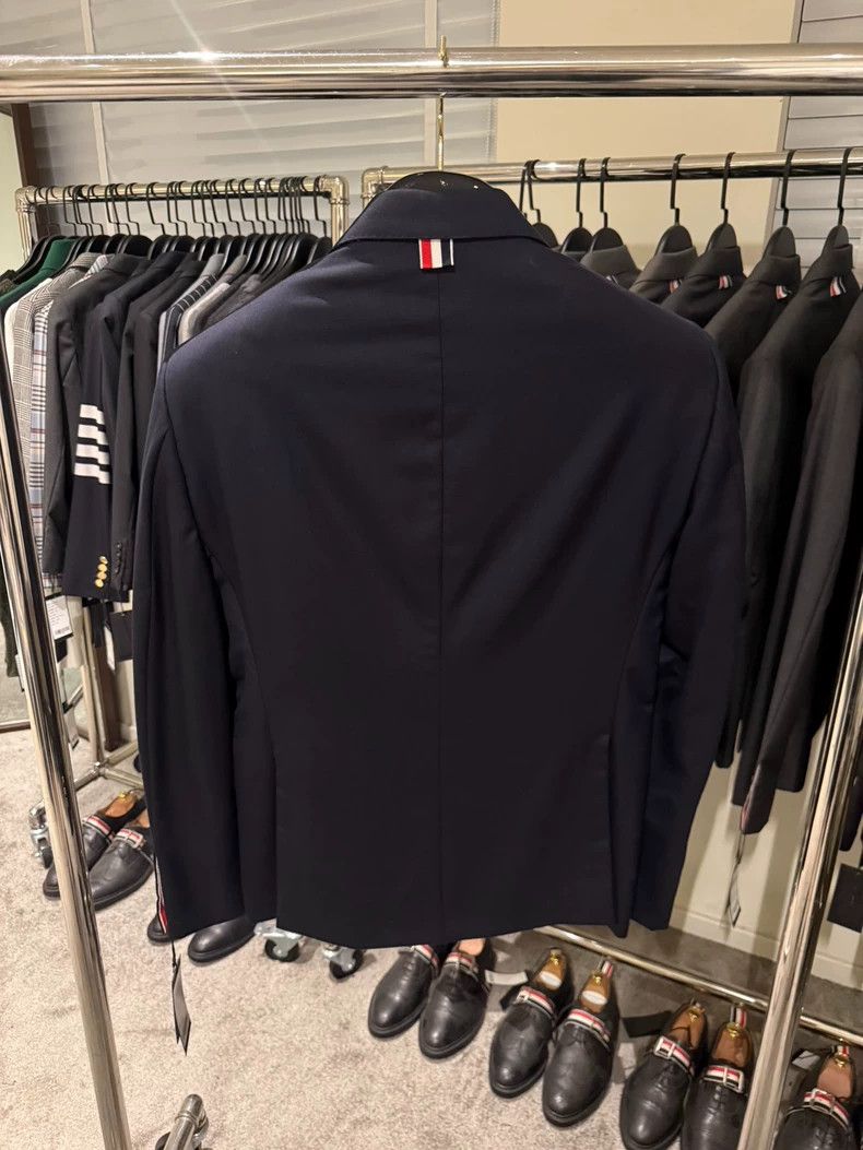 Thom Browne Thom Browne size1 Dark blue gold buttoned suit Size 36R - 2 Thumbnail