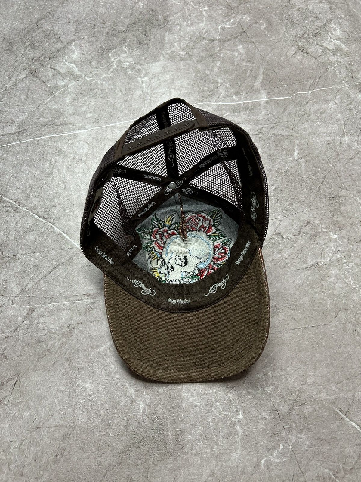 Ed Hardy × Japanese Brand × Vintage Ed Hardy vintage Japanese y2k cap Size ONE SIZE - 4 Thumbnail