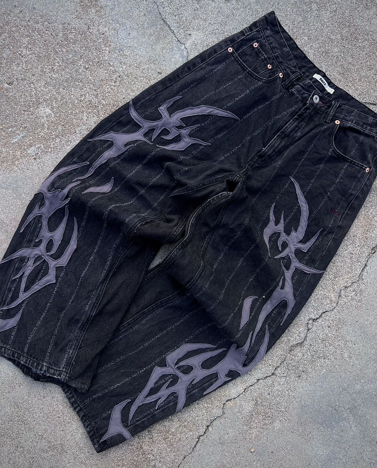 Other SEPTEMBER - PROTOTYPE E01 WIDE LEG JEANS Size US 32 / EU 48 - 3 Thumbnail