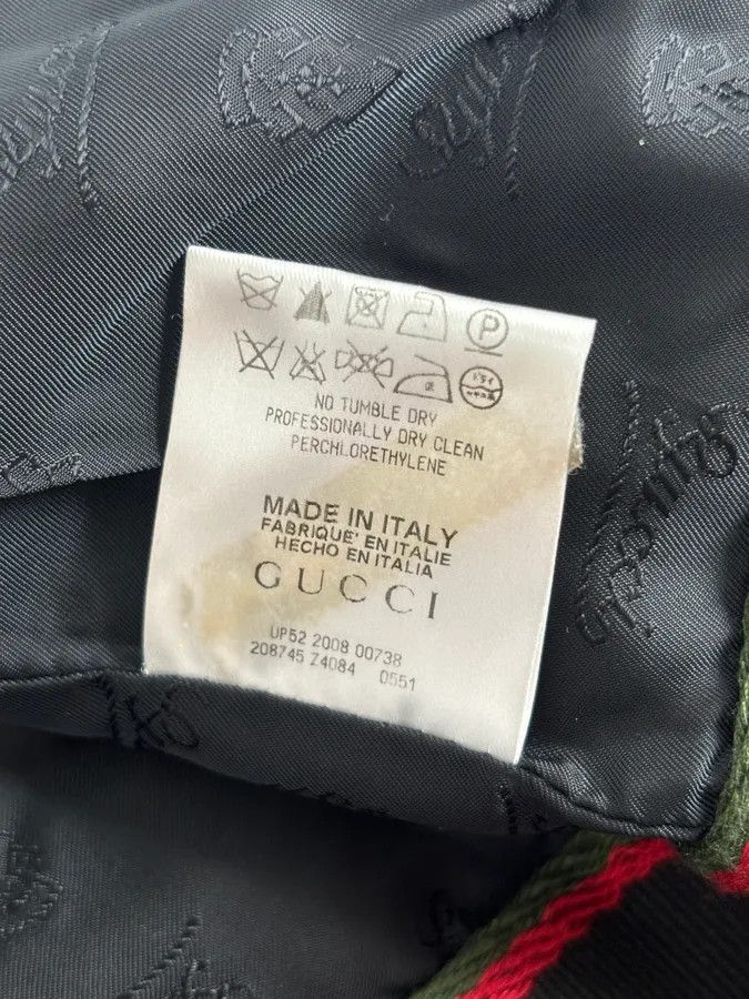 Gucci FW2008 Gucci Black Nylon Field Buttoned Officer Jacket by Frida Giannini Size US M / EU 48-50 / 2 - 12 Thumbnail