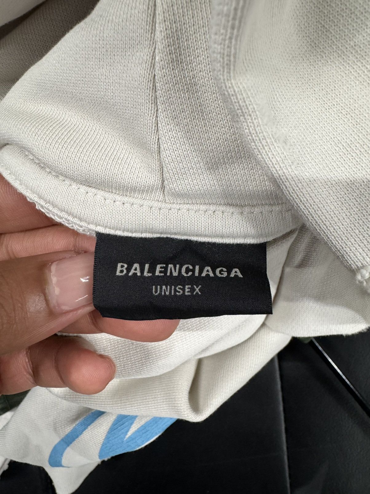 Balenciaga Balenciaga Surfer Cracked Hoodie Size US L / EU 52-54 / 3 - 3 Thumbnail