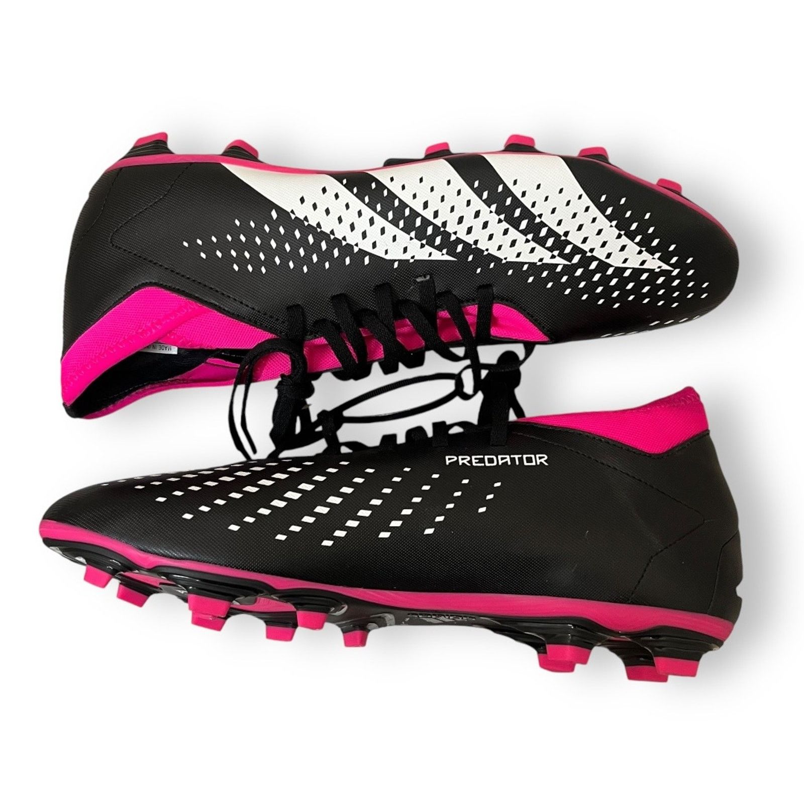 Adidas Adidas Predator Accuracy.4 FxG GW4600 soccer cleats NWOT Size US 11.5 / EU 44-45 - 5 Thumbnail