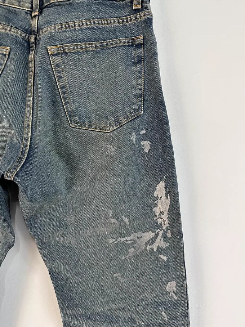 Helmut Lang HELMUT LANG Silver ink blue jeans Size US 33 - 5 Thumbnail