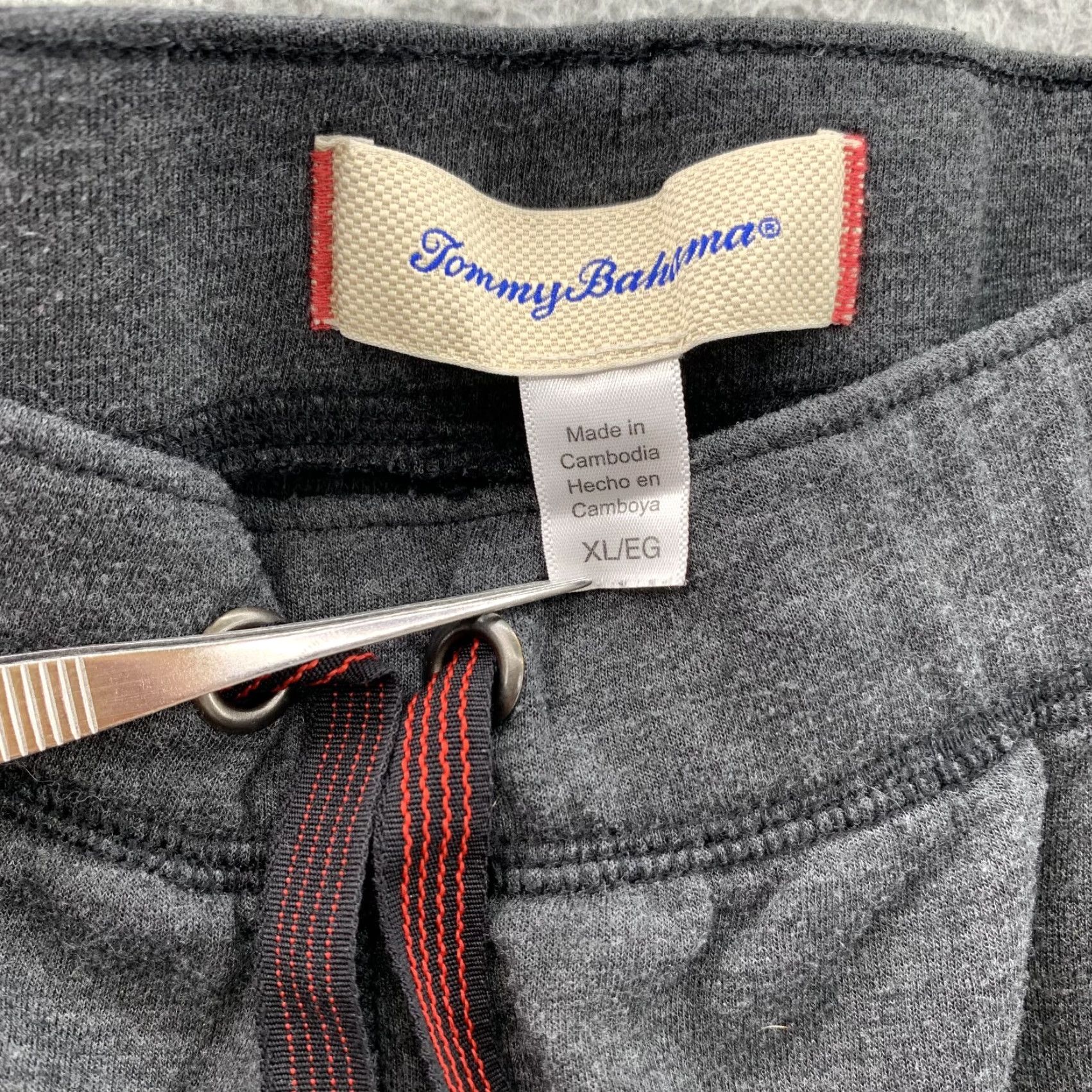 Tommy Bahama Tommy Bahama Sweatpants Men's XL Gray Fleece Travel Loungewear Athleisure Relax Size US 36 / EU 52 - 7 Thumbnail