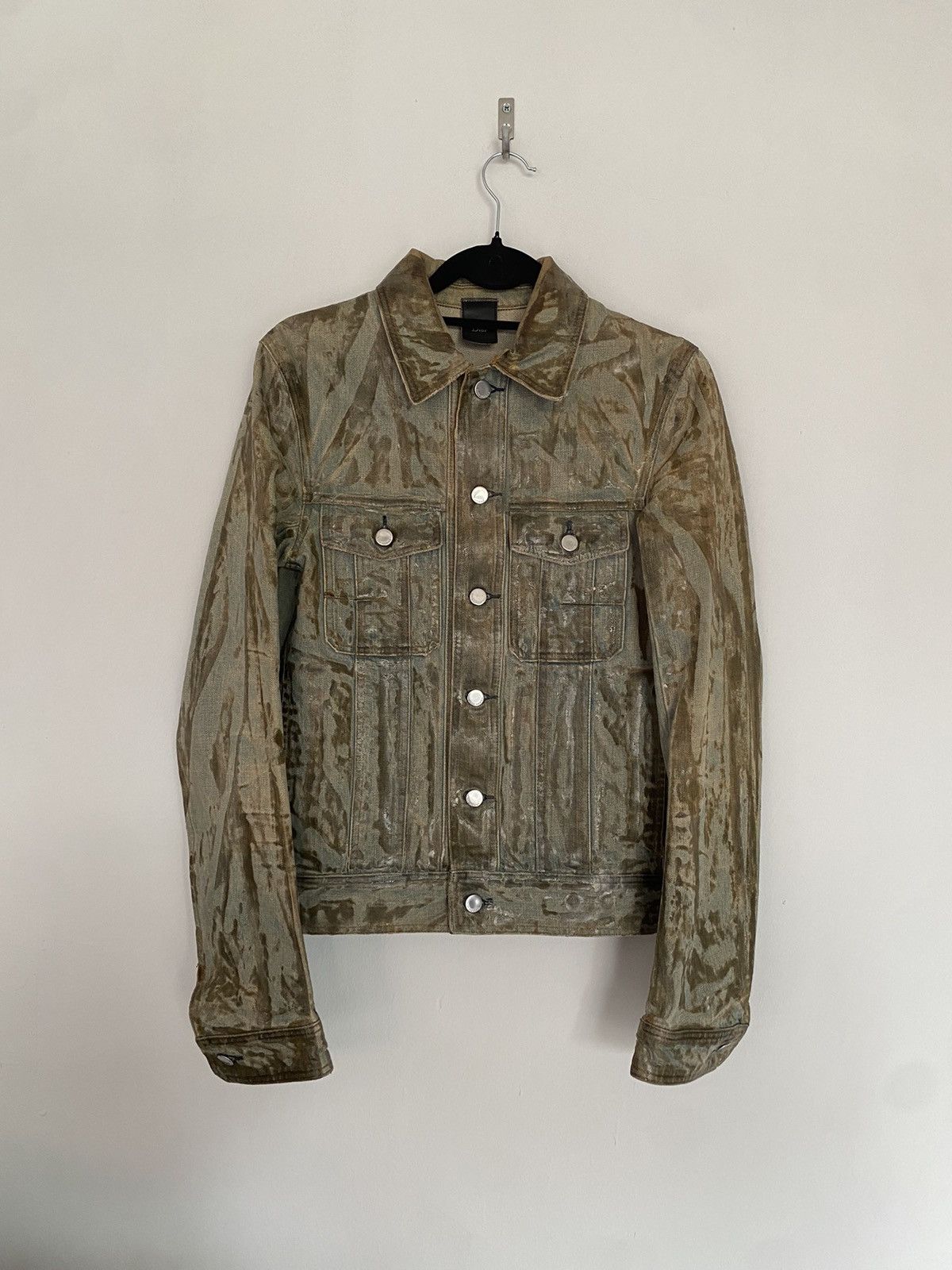 Dior × Kris Van Assche FW17 Dan witz Mosh Pit denim jacket Dior