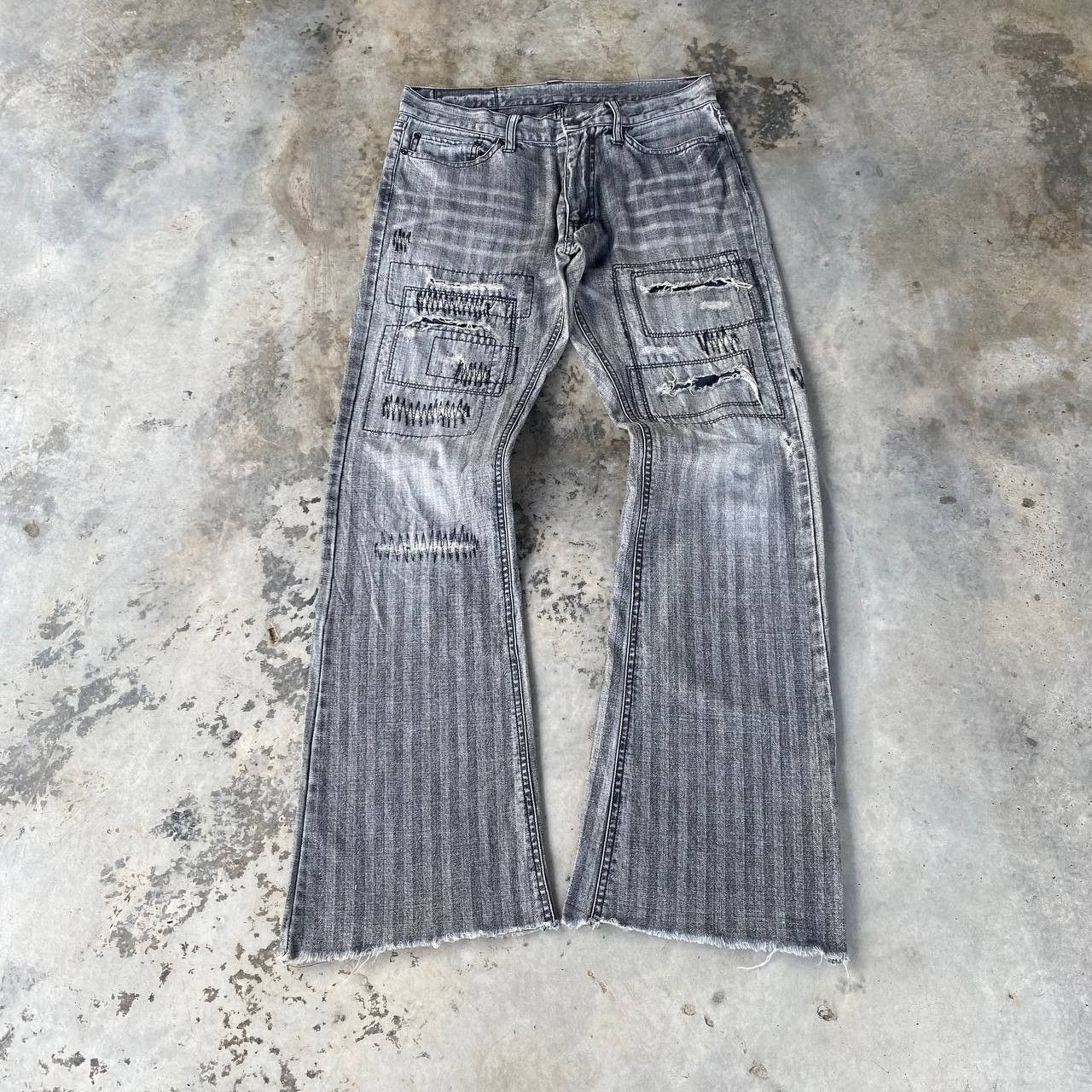 If Six Was Nine Japan Archival Difference Rupert Flare Distressed ReleaseHem Size US 29 - 1 Thumbnail