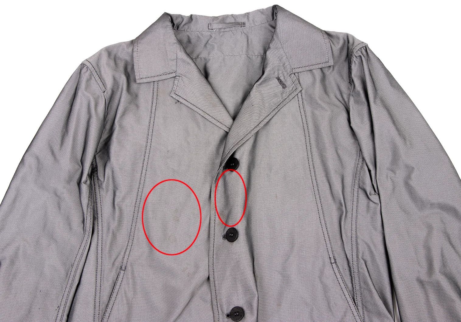 Issey Miyake Poly Bias Cut Jacket in Gray 2 Size US M / EU 48-50 / 2 - 2 Thumbnail