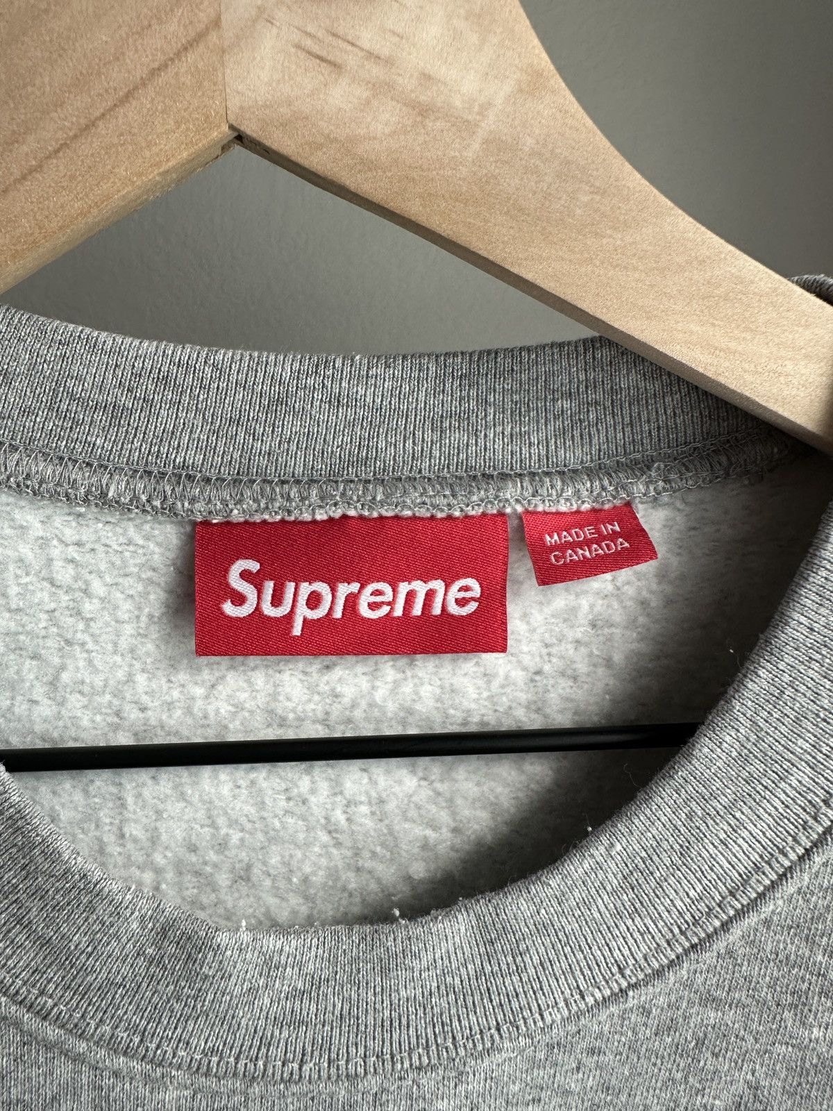 Supreme Supreme Angels Pond Plaid Arc Crewneck Grey Size US L / EU 52-54 / 3 - 4 Thumbnail