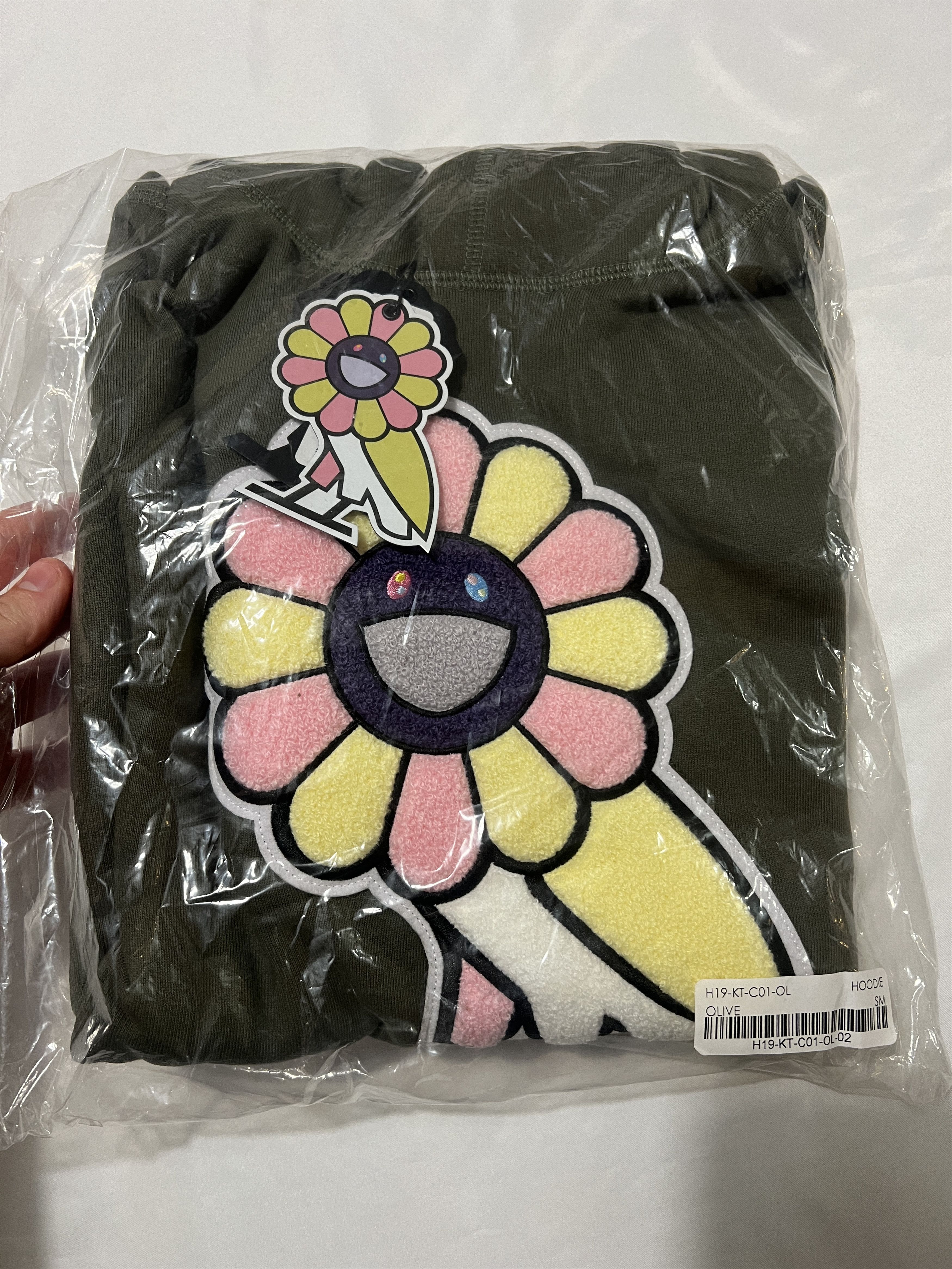 Drake OVO X Murakami Surplus Hoodie Military Green 2019 OG Flower Size US S / EU 44-46 / 1 - 2 Thumbnail