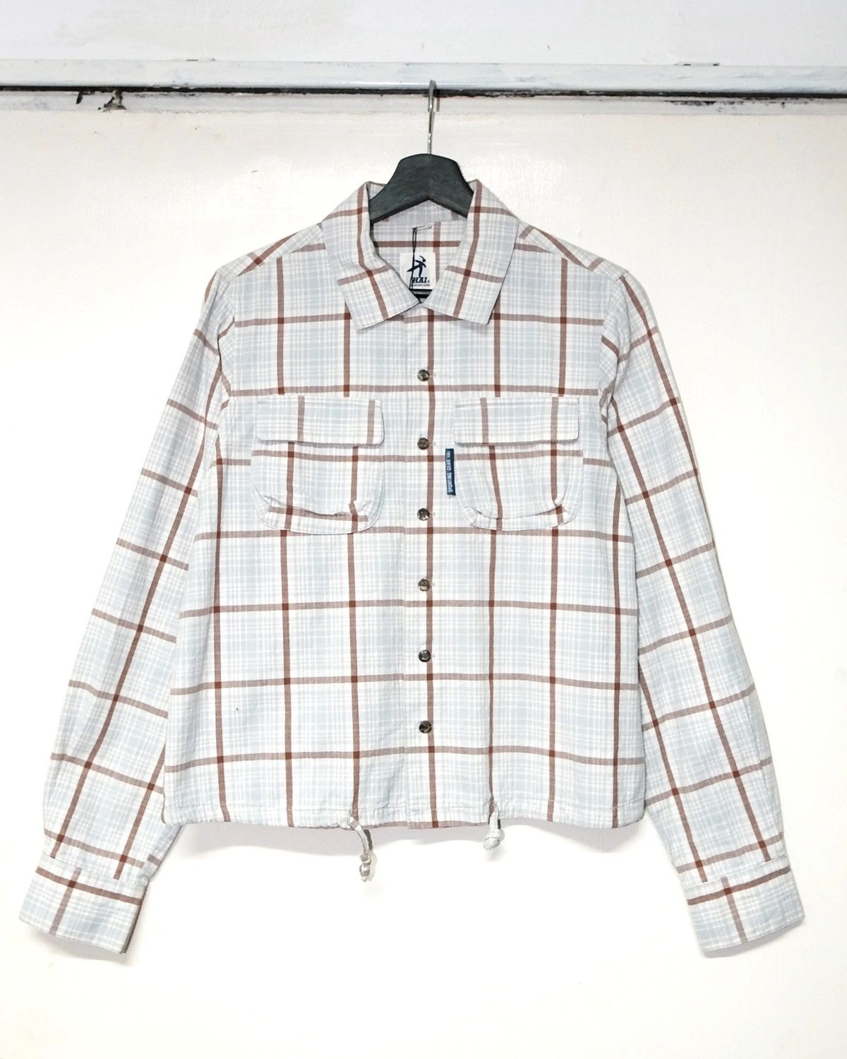 Hai Sporting Gear HAI SPORTING GEAR BY ISSEY MIYAKE PLAID SHIRT Size US M / EU 48-50 / 2 - 1 Thumbnail