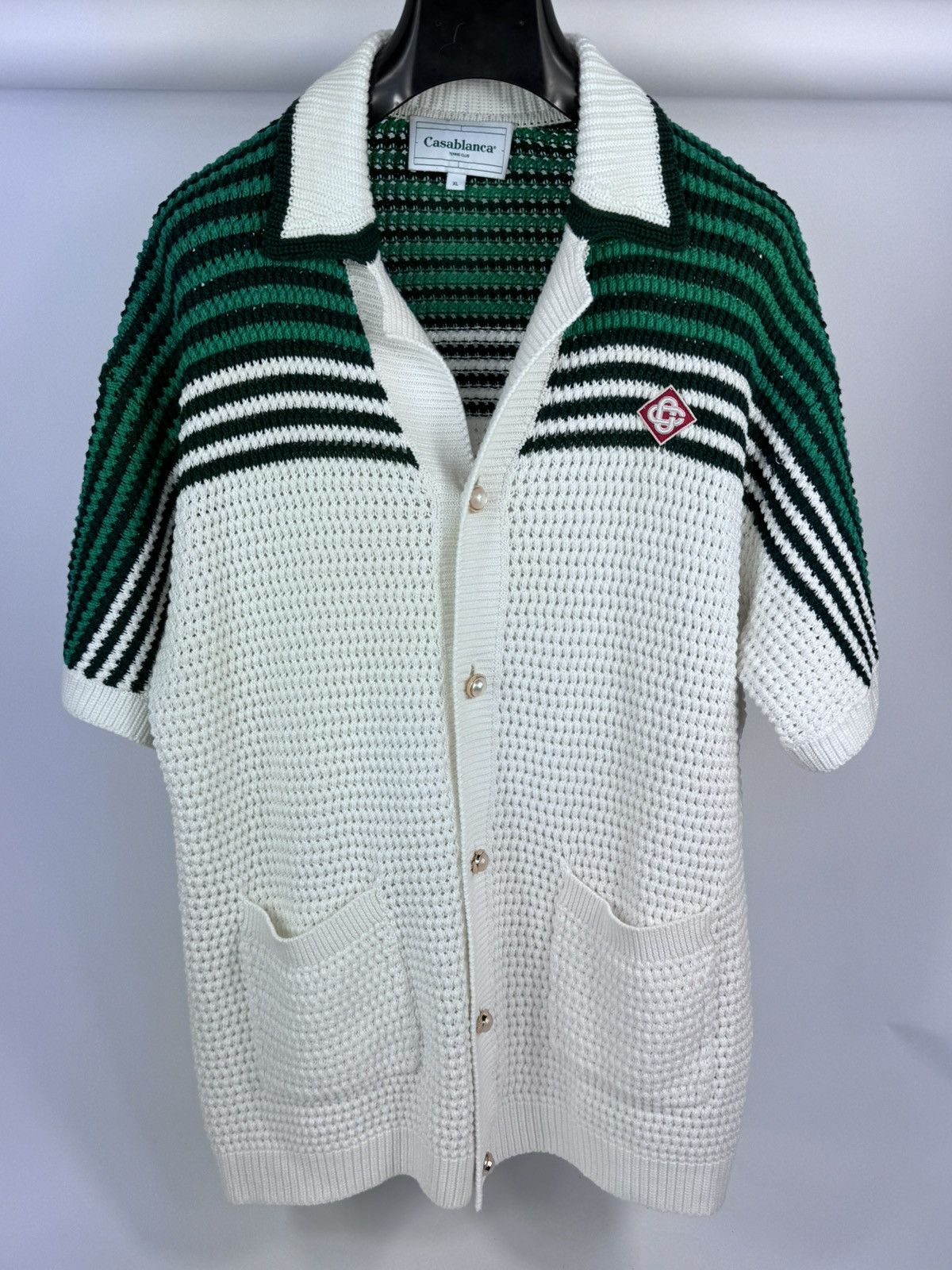 LOGO KNIT SHIRT