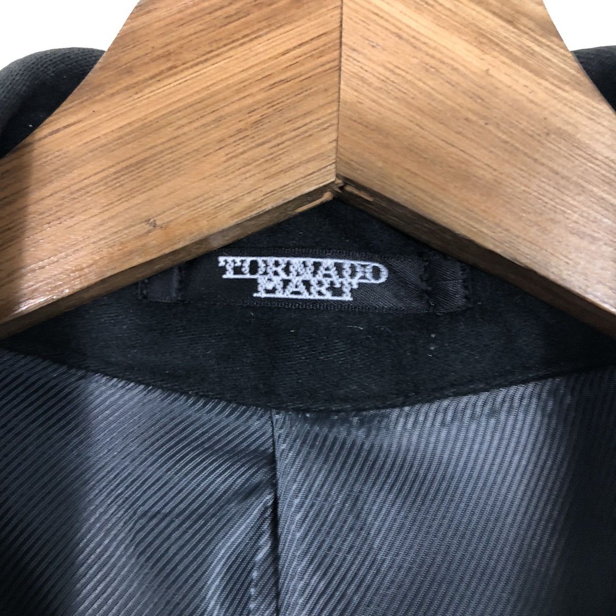 Tornado Mart 📌Rich Black Vintage Chore Work Jacket Tornado Mart Japan Size US L / EU 52-54 / 3 - 18 Thumbnail
