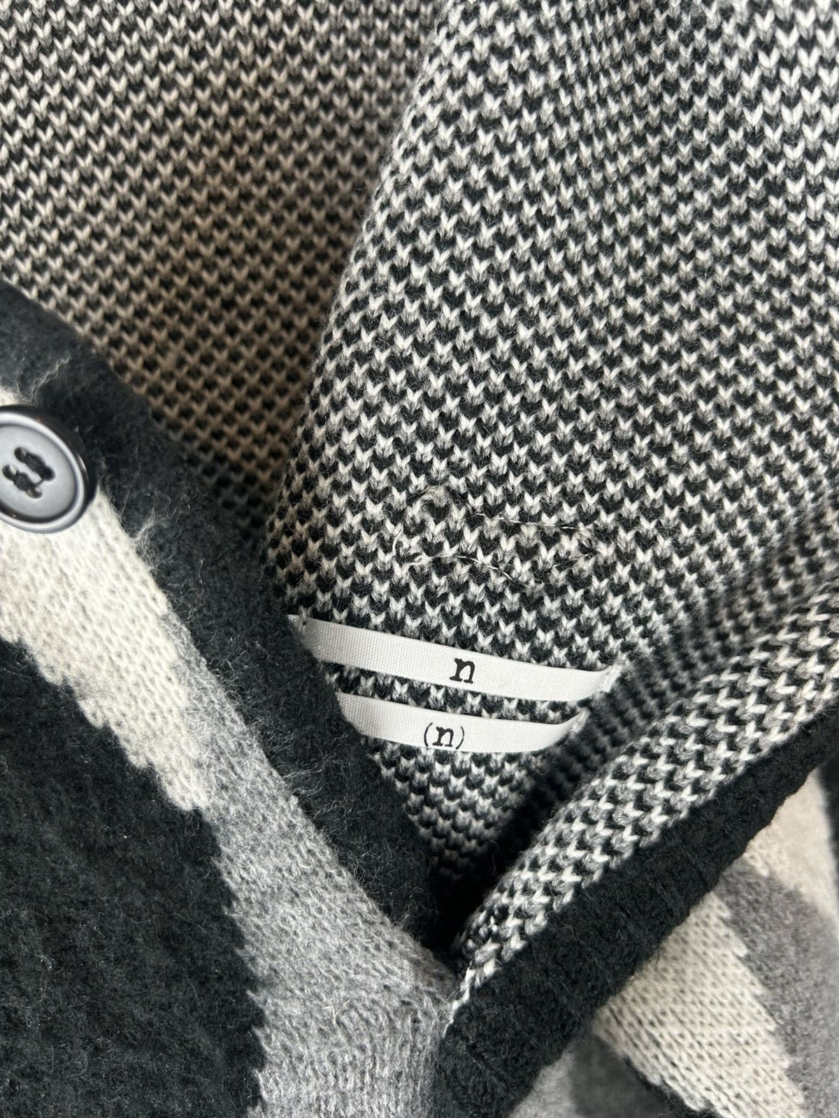 Number (N)ine × Towncraft Number Nine x Town craft Knit Cardigan Size US M / EU 48-50 / 2 - 4 Thumbnail