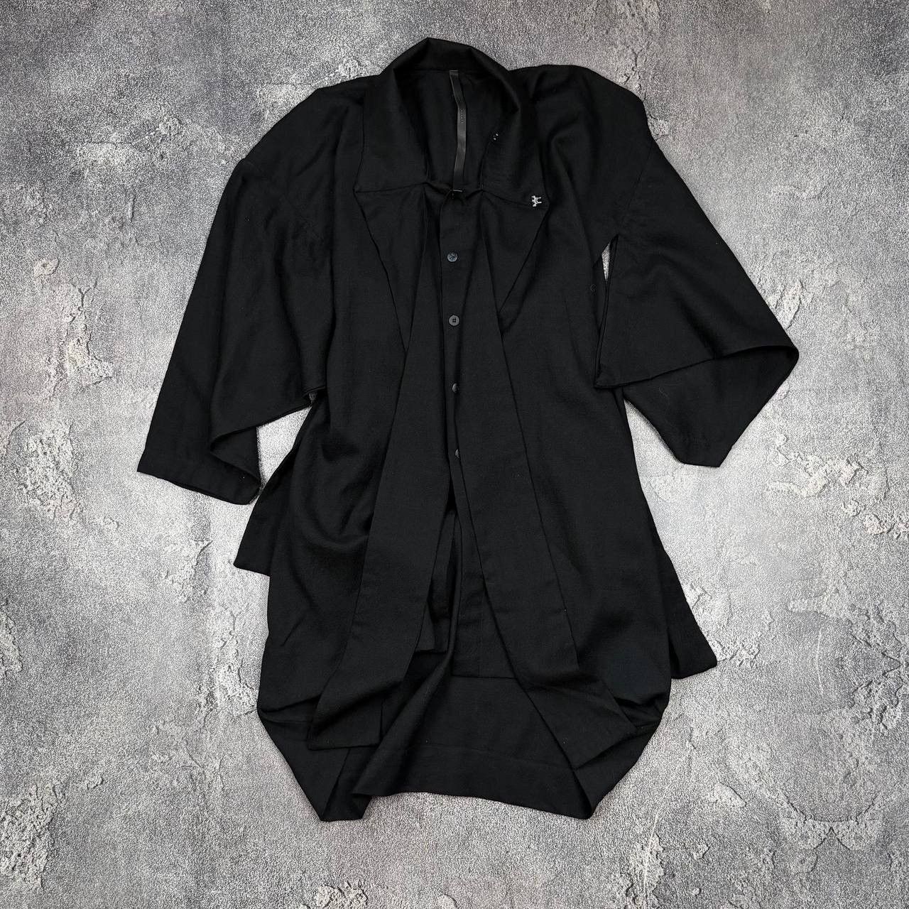 Barbara I Gongini Barbara I Gongini Avantgarde Wool Coat Size XS / US 0-2 / IT 36-38 - 5 Thumbnail