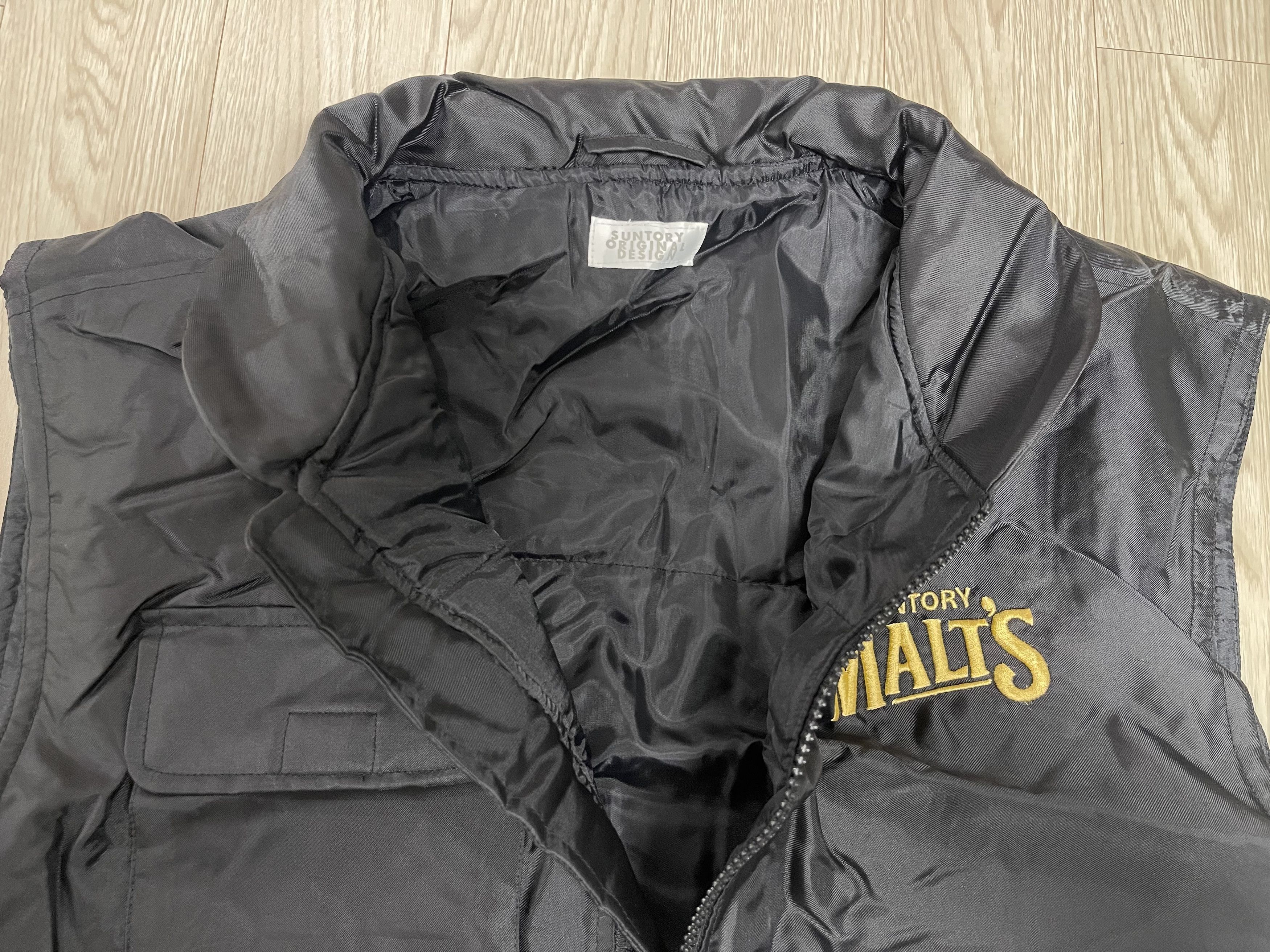 Japanese Brand Suntory Malt's Vest 90s Japan Vintage Size US L / EU 52-54 / 3 - 3 Thumbnail