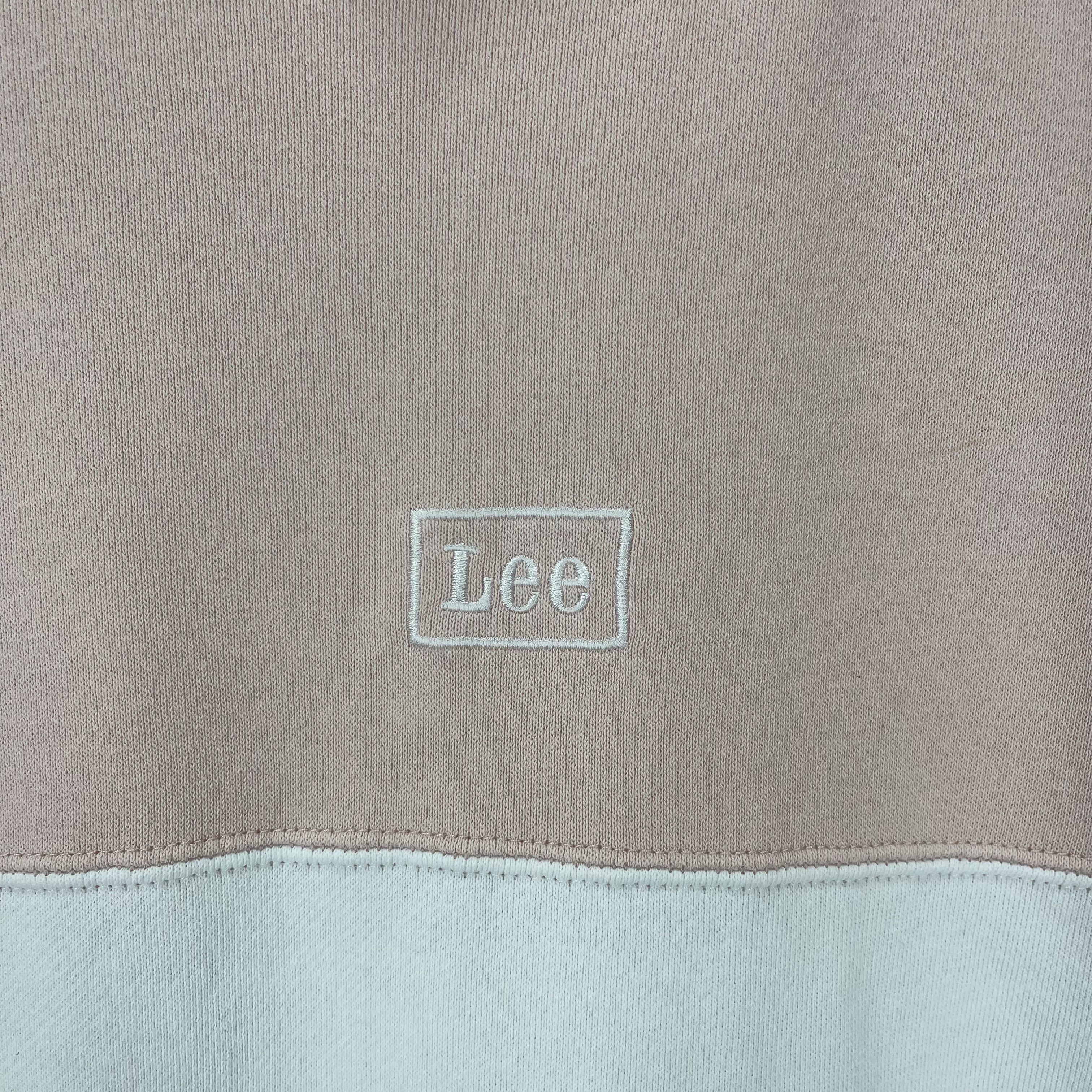 Lee 90’s LEE Striped Mock Crewneck Sweatshirt Size US L / EU 52-54 / 3 - 3 Thumbnail