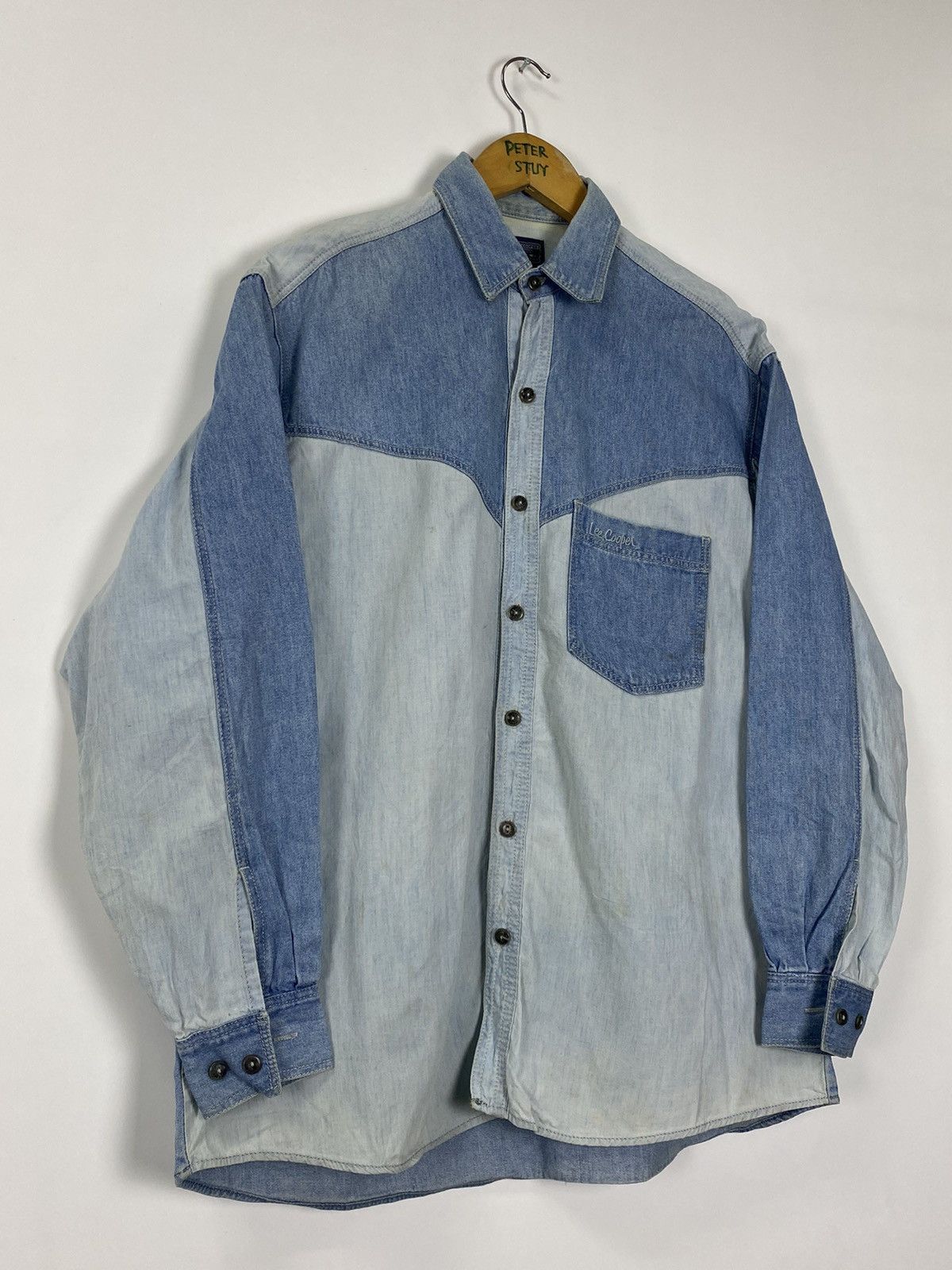 Lee × Vintage Vintage 90’s Lee Cooper Western Denim Jacket Size US M / EU 48-50 / 2 - 4 Thumbnail