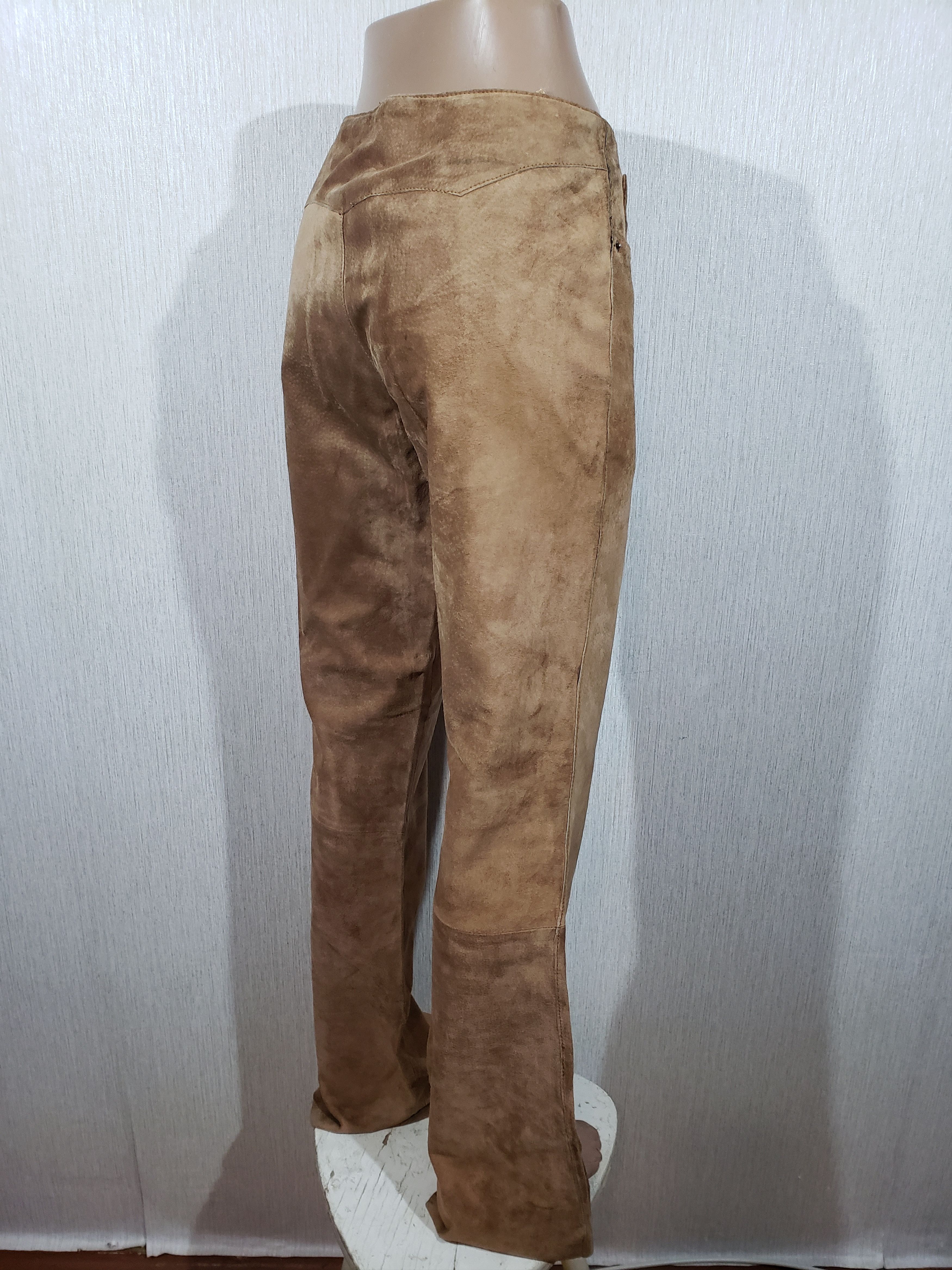 Genuine Leather Women's pants made of genuine leather. Size 30" / US 8 / IT 44 - 6 Thumbnail