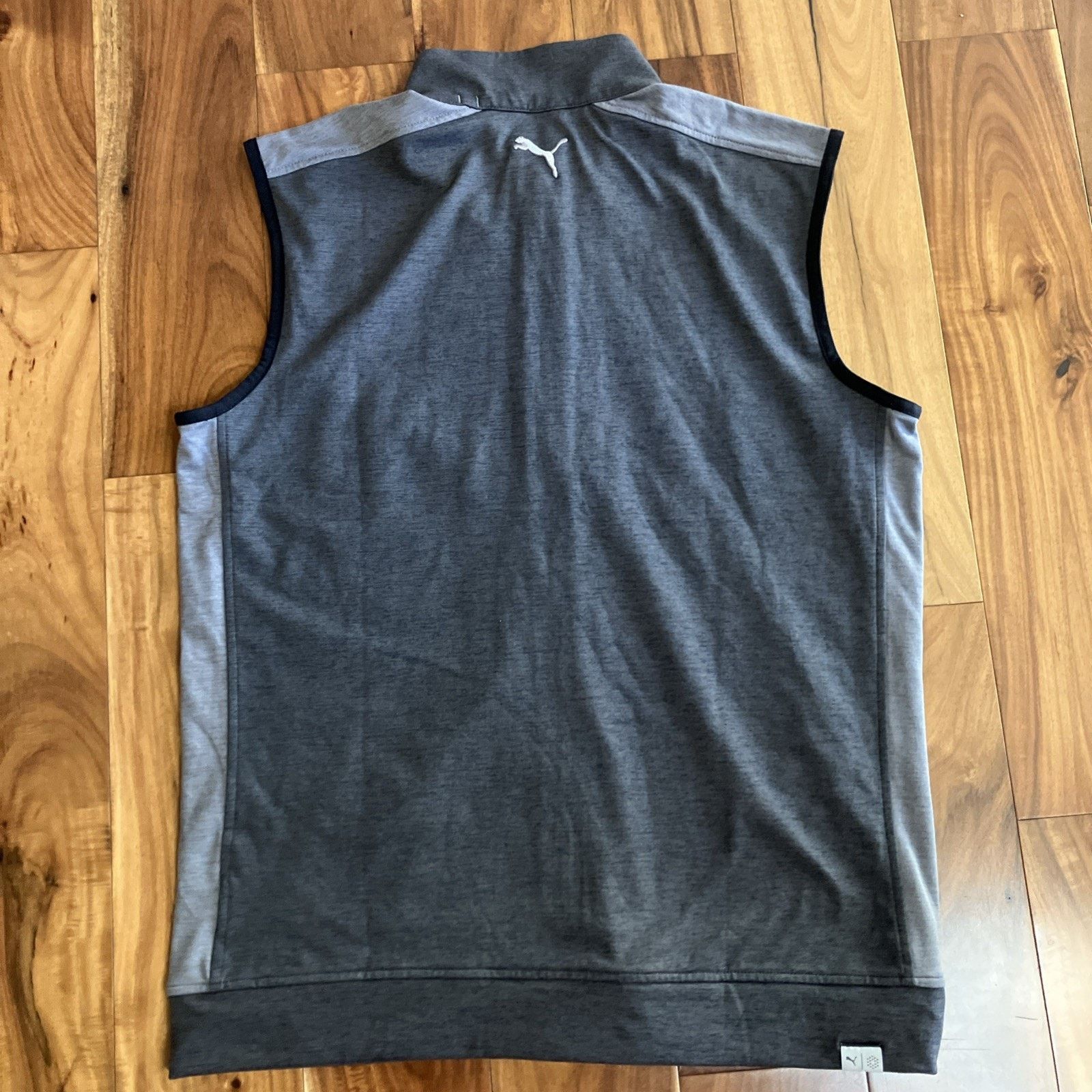 Puma Puma Golf Men's Cloudspun Twilight Stretch Vest Gray Medium Size US M / EU 48-50 / 2 - 17 Thumbnail