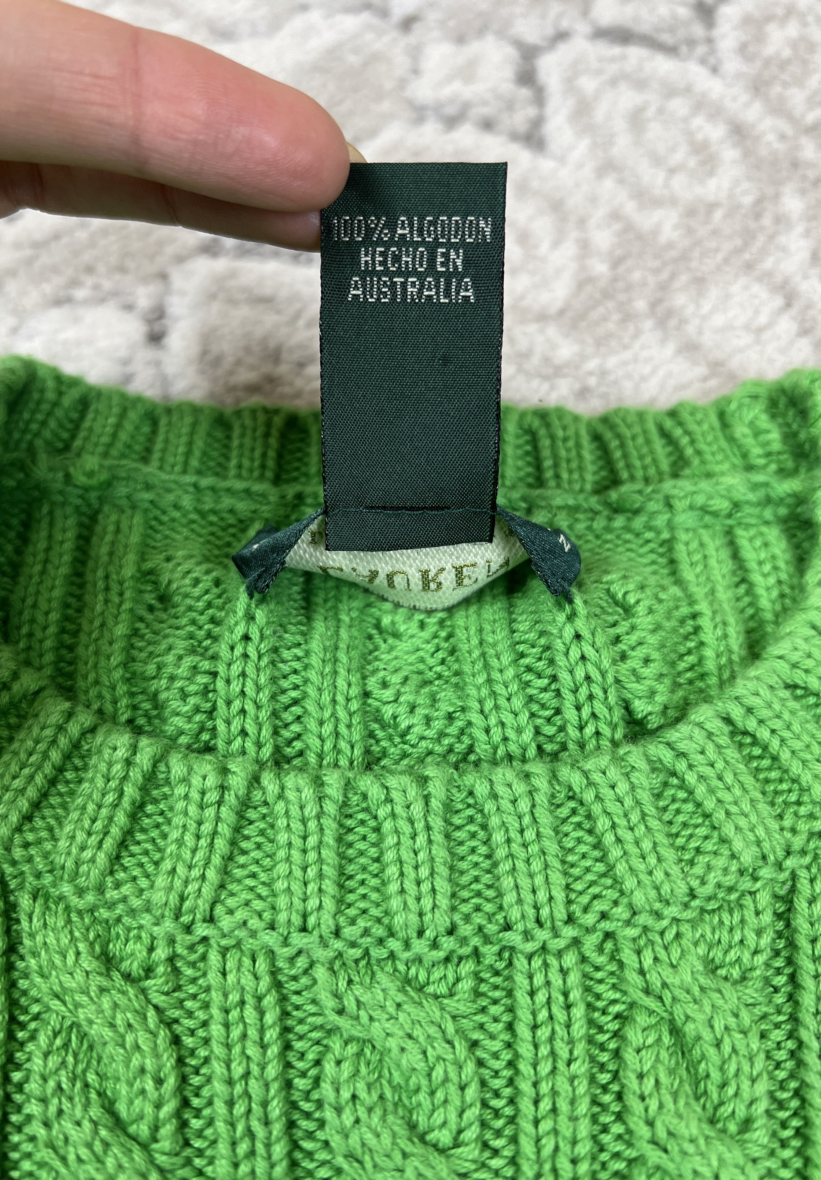 Lauren Ralph Lauren Vtg Lauren Ralph Lauren Cable Knit Sweater Jumper Crest Size L / US 10 / IT 46 - 12 Thumbnail