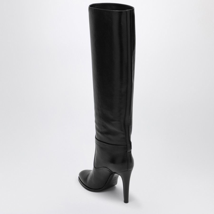 Saint Laurent Paris o1d2blof0924 Leather Boots in Black Size US 7.5 / IT 37.5 - 5 Thumbnail
