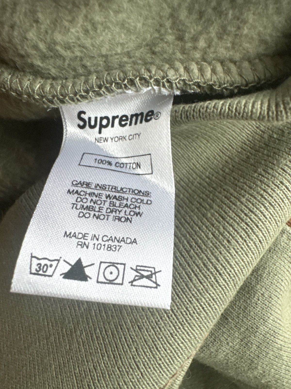 Supreme supreme crew brown green Size US XL / EU 56 / 4 - 4 Thumbnail