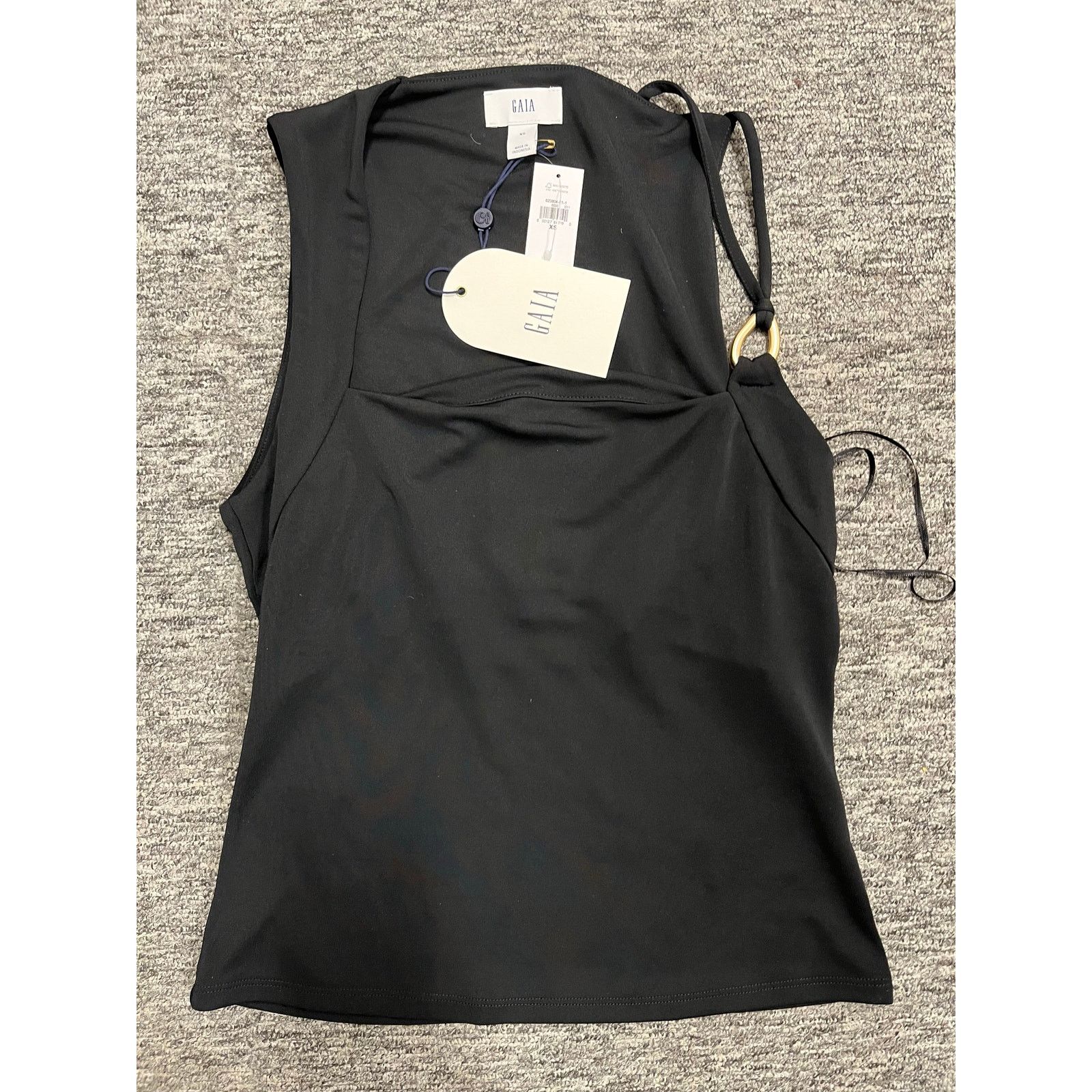 Cult Gaia Cult Gaia x Gap - Gold Chain Tank / L / Black /NWT Size L / US 10 / IT 46 - 2 Thumbnail
