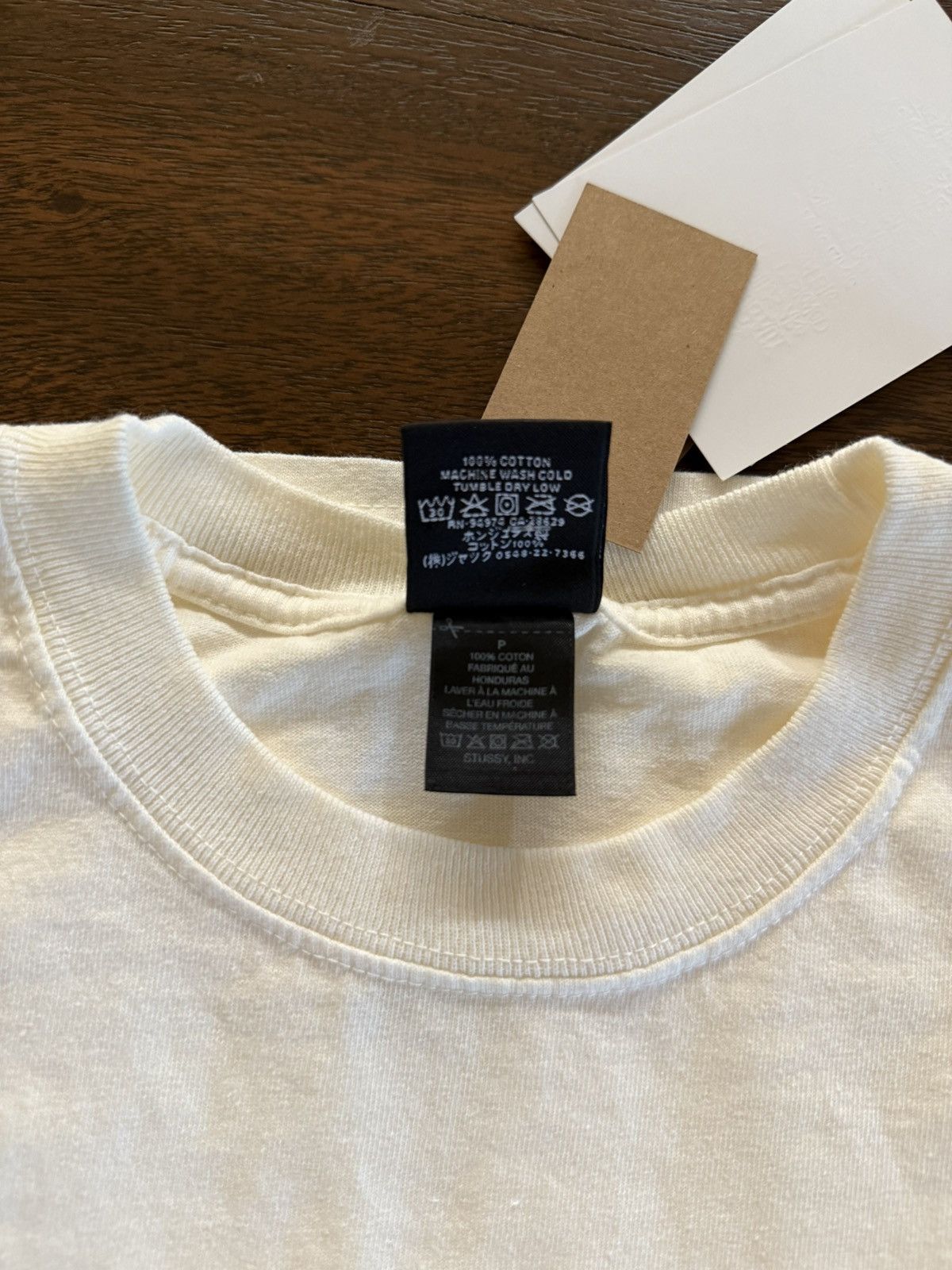 Stussy 2025 Stüssy Our Legacy Collab Tee Yellow White S NWT Size US S / EU 44-46 / 1 - 3 Thumbnail