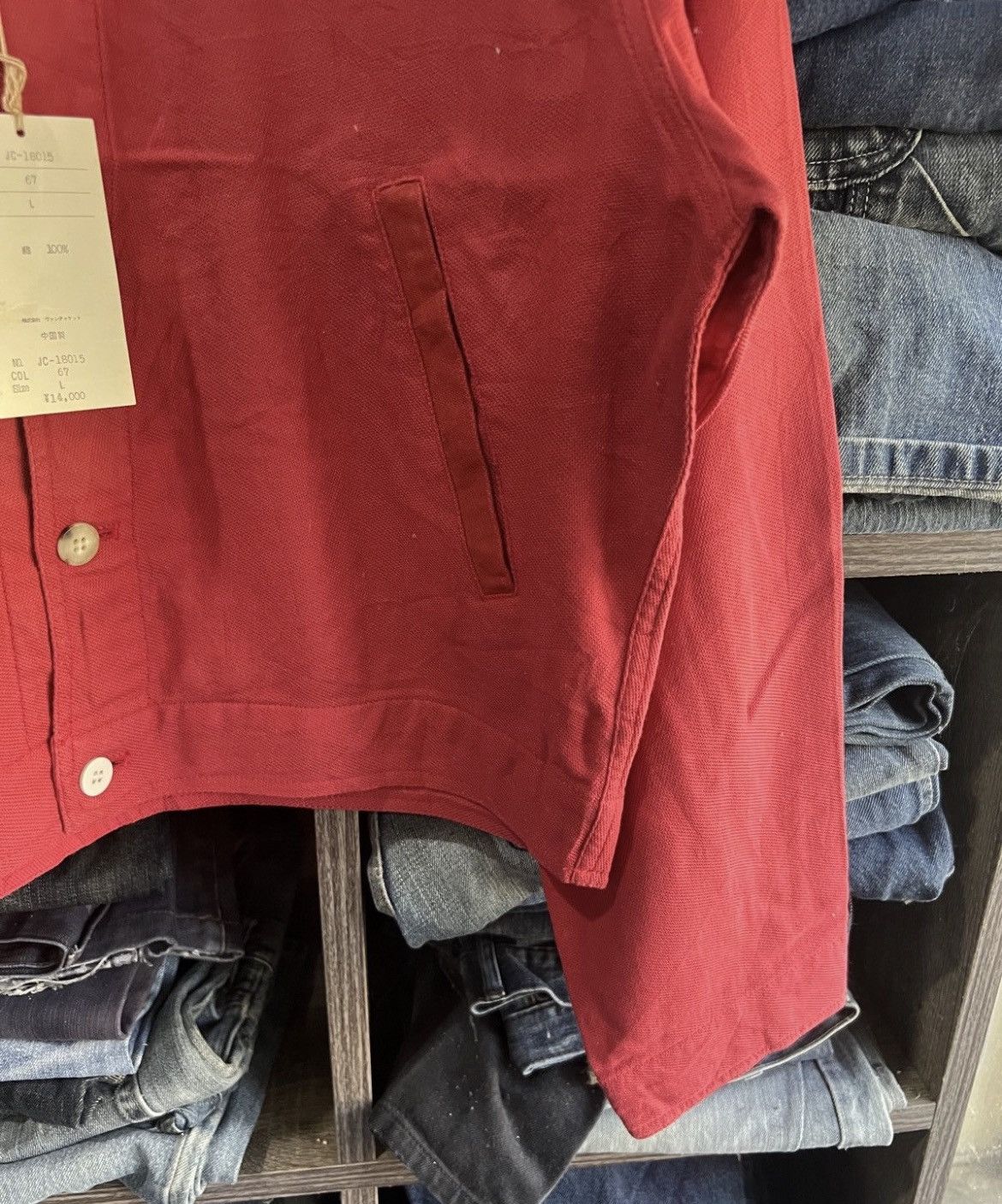 Van 🔥New Old Stock Van Button Cropped Jacket Size US M / EU 48-50 / 2 - 9 Thumbnail
