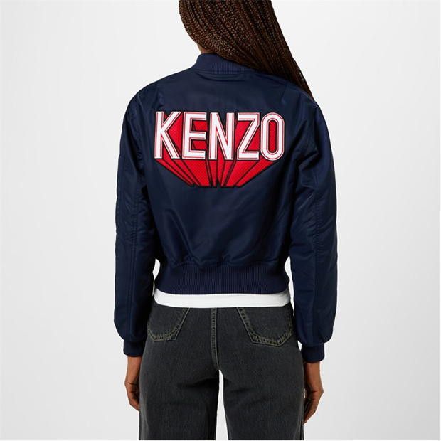 Kenzo o1g2r1mq1024 Bomber Jackets in Navy Size M / US 6-8 / IT 42-44 - 5 Thumbnail
