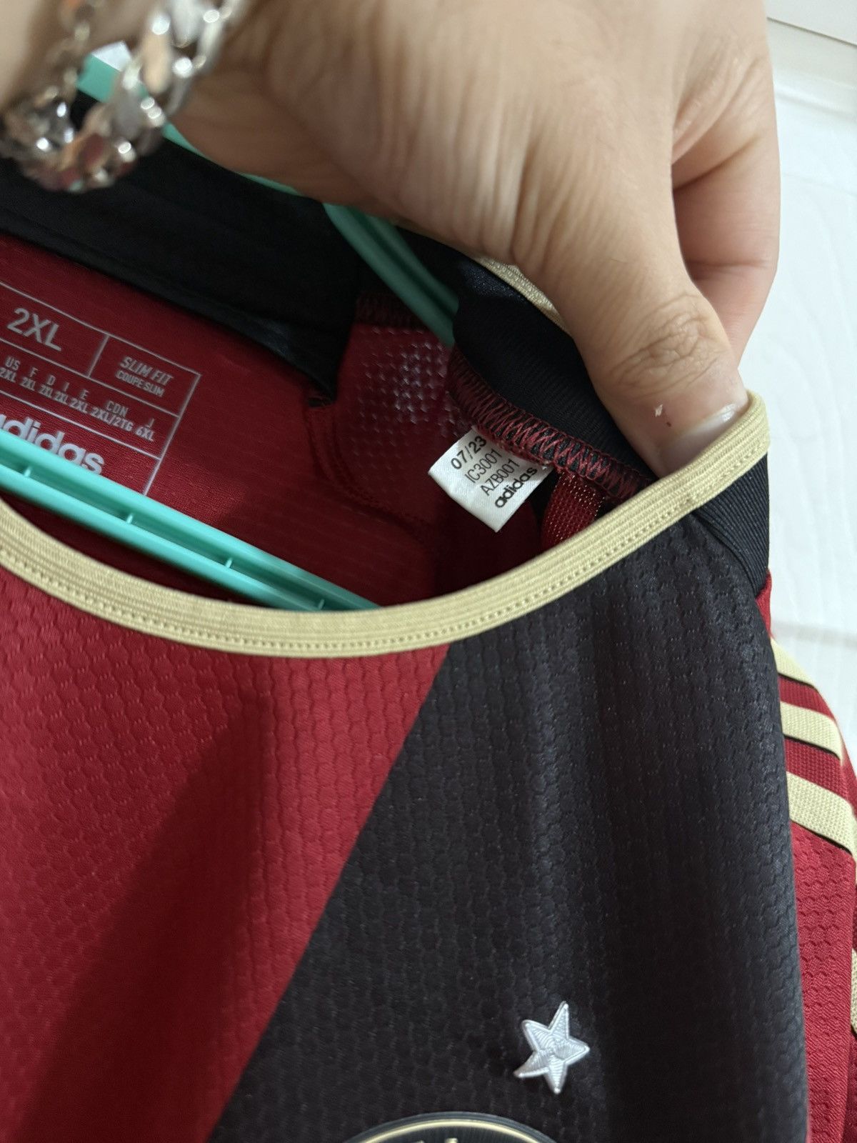 Adidas Adidas Atlanta United 23/24 home authentic Size US XXL / EU 58 / 5 - 4 Thumbnail