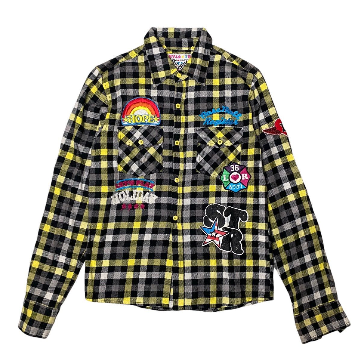 Hysteric Glamour 2000's Devgru Cute Patched Y2K Shirts Size US S / EU 44-46 / 1 - 1 Thumbnail