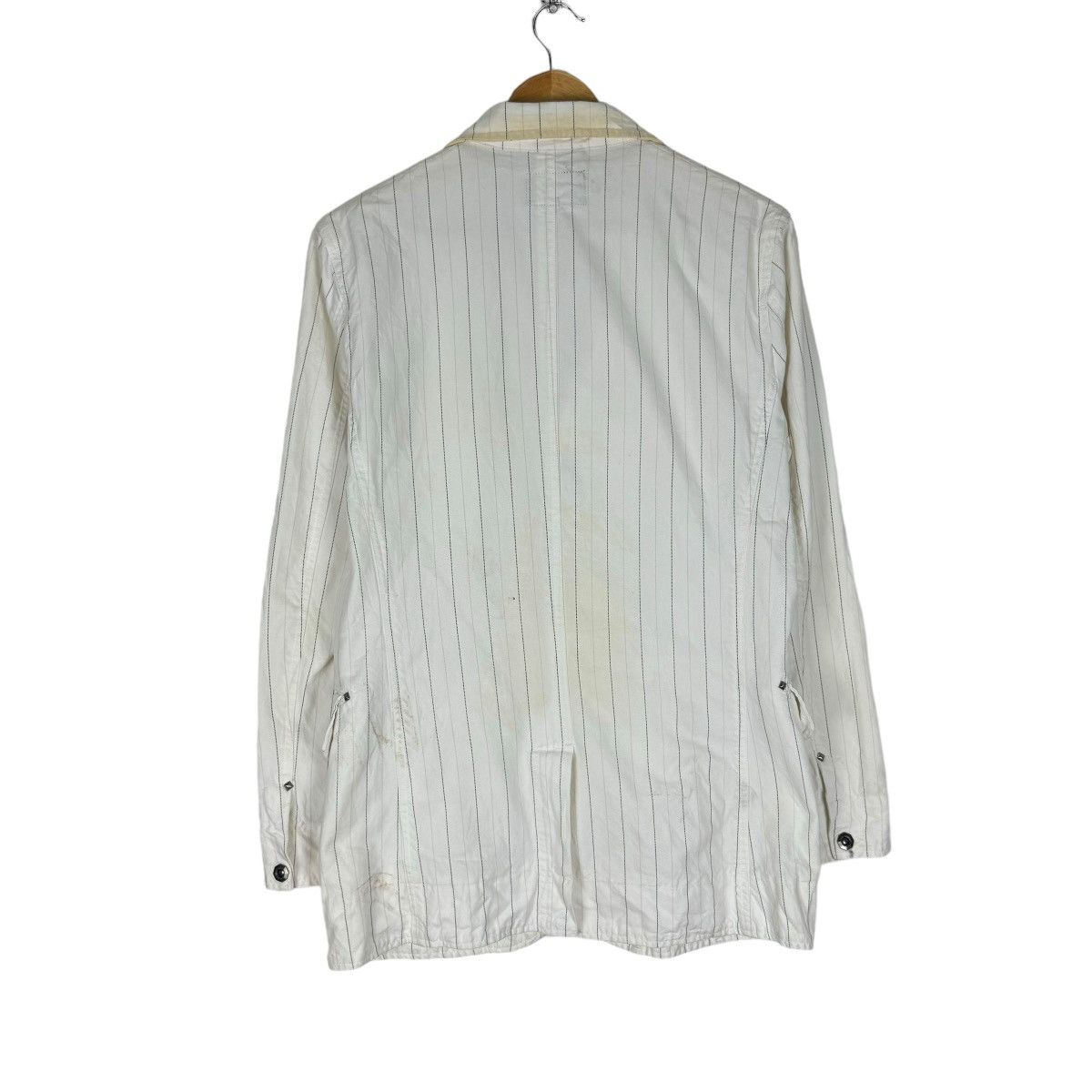 If Six Was Nine ⚡️BERNING SHO STUD STRIPED BUTTON JACKET Size US L / EU 52-54 / 3 - 11 Thumbnail