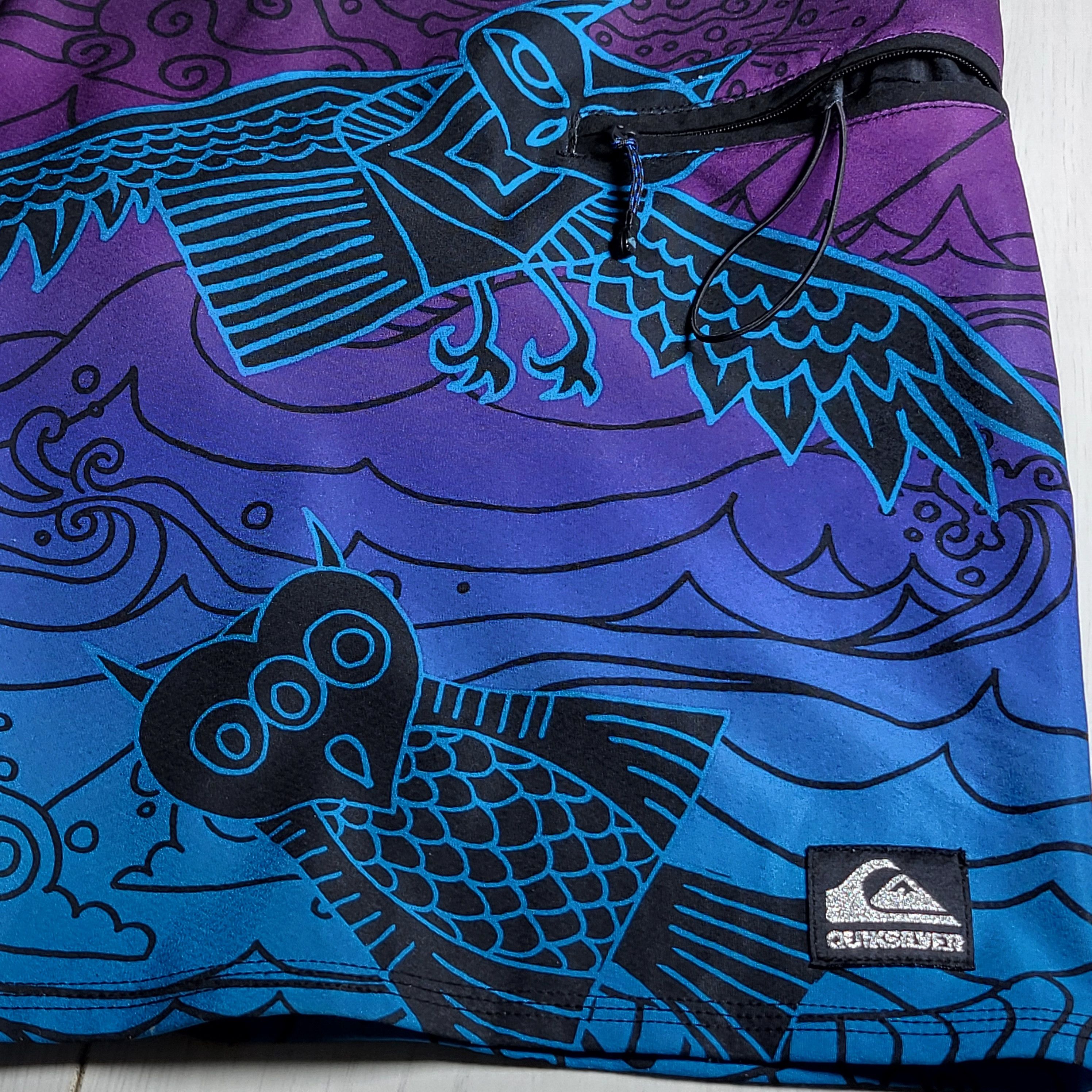 Quiksilver Quiksilver mistic style Clay Marzo project surf shorts Size US 32 / EU 48 - 3 Thumbnail