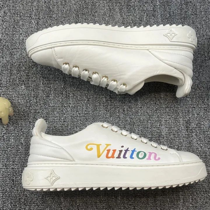 Louis Vuitton Louis Vuitton Time Out Low-Top Sneakers for Women -2508 Size US 6 / IT 36 - 7 Thumbnail