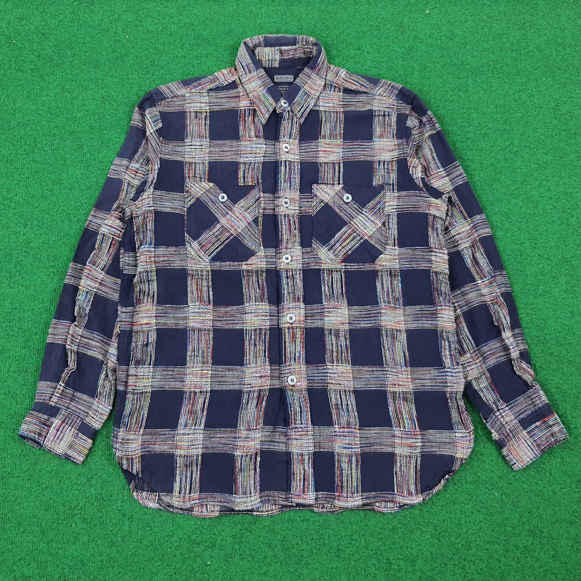 Japanese Brand × Sugar Cane × Vintage Vintage Sugar cane Japan Brand Button Up Shirt Size US M / EU 48-50 / 2 - 1 Thumbnail