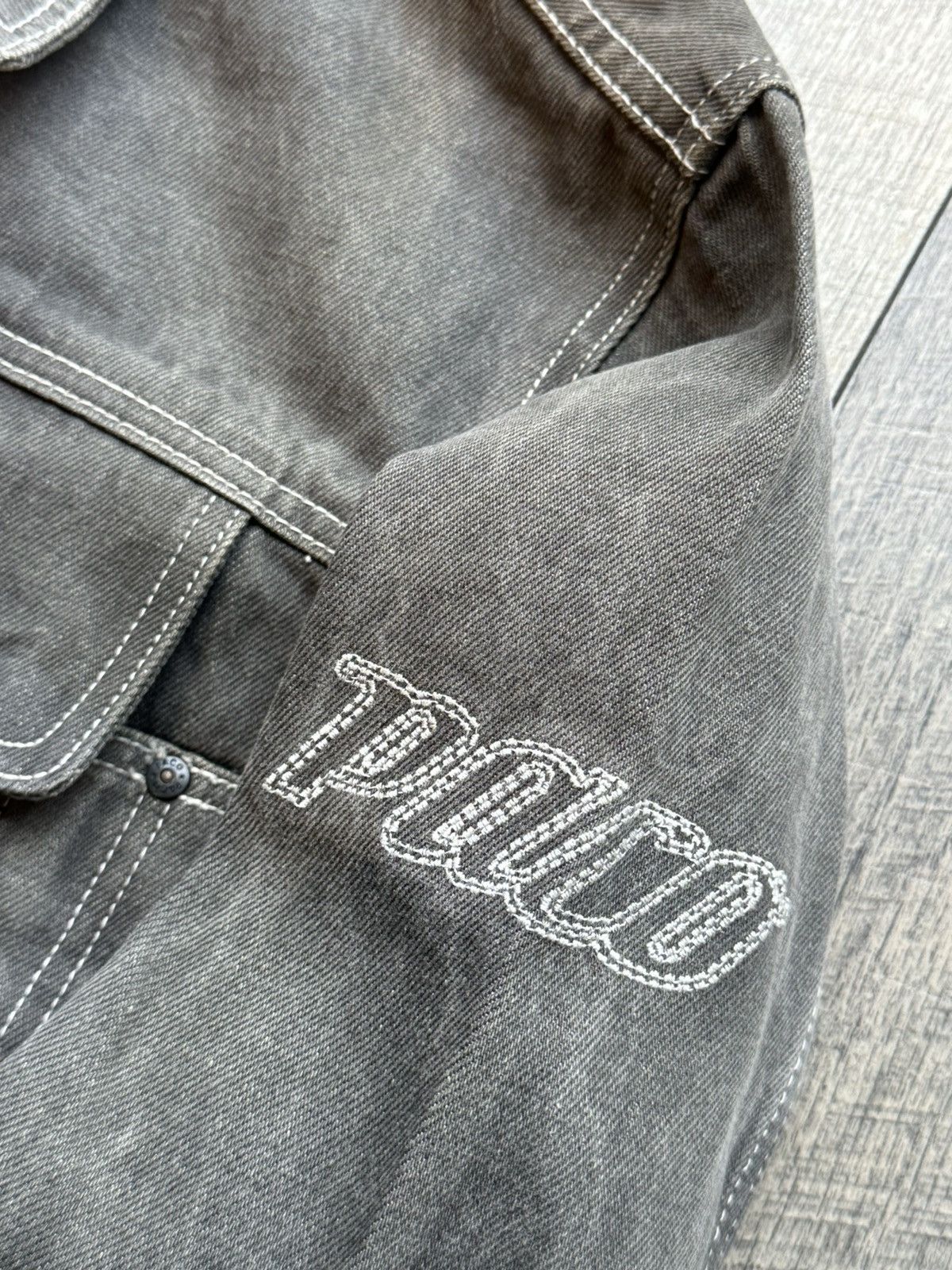 Vintage Vintage Y2K Paco Jeans Denim Black Jacket - Large Size US L / EU 52-54 / 3 - 8 Thumbnail