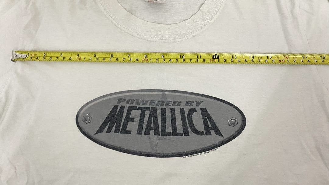 Band Tees × Metallica × Vintage Vtg 2002 Metalicca Y2K Rock Band Tshirt Size US M / EU 48-50 / 2 - 5 Thumbnail