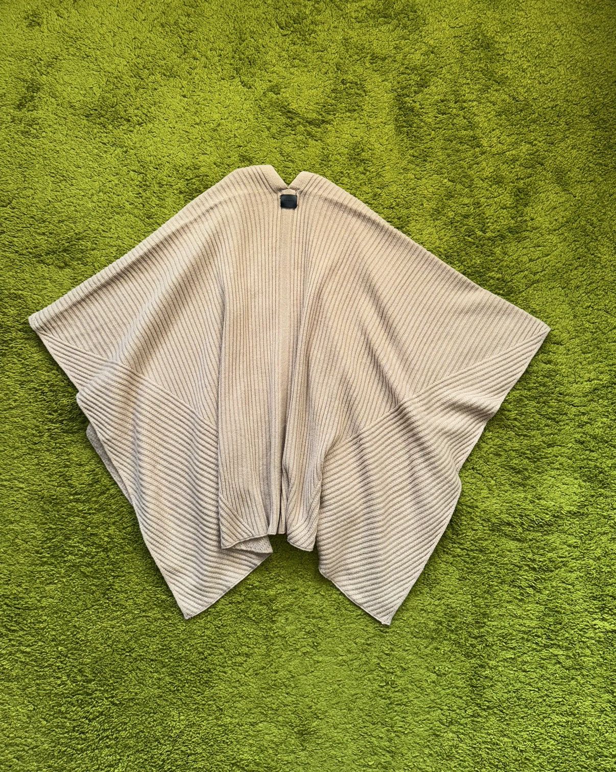 Allsaints Allsaints avant garde wool blend ribbed cardigan poncho Size ONE SIZE - 2 Thumbnail