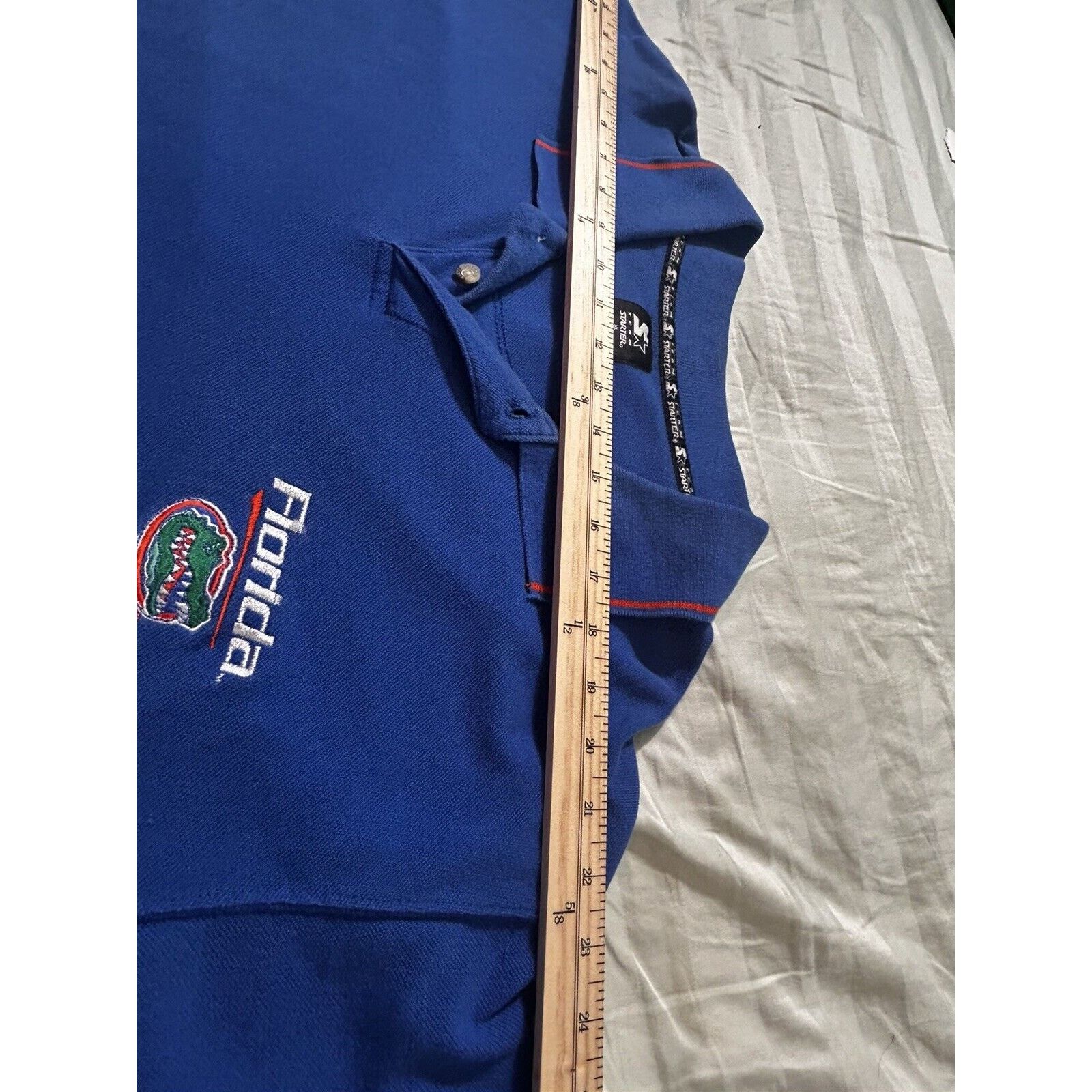 Starter Vintage Florida Gators Polo Mens XL Starter Size US XL / EU 56 / 4 - 10 Thumbnail