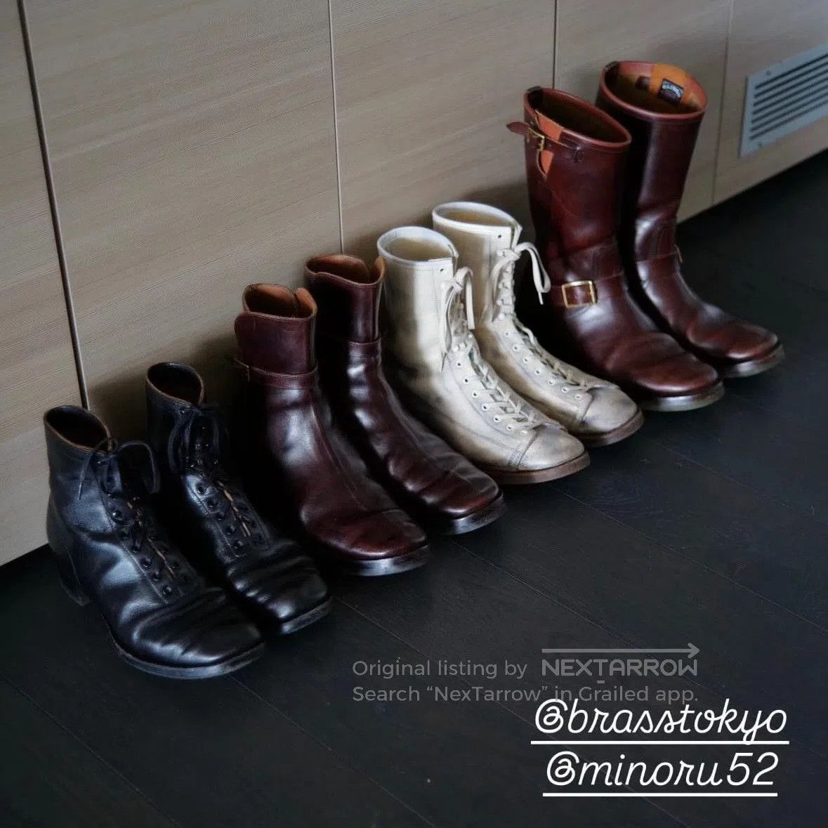 Clinch Boots Clinch Gary White Horsehide Boots. Size US 9.5 / EU 42-43 - 7 Thumbnail
