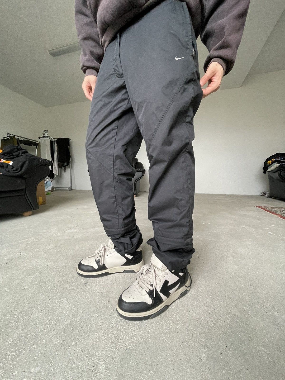 Nike × Vintage Vintage Nike nylon track pants transformers Size US 29 - 9 Thumbnail