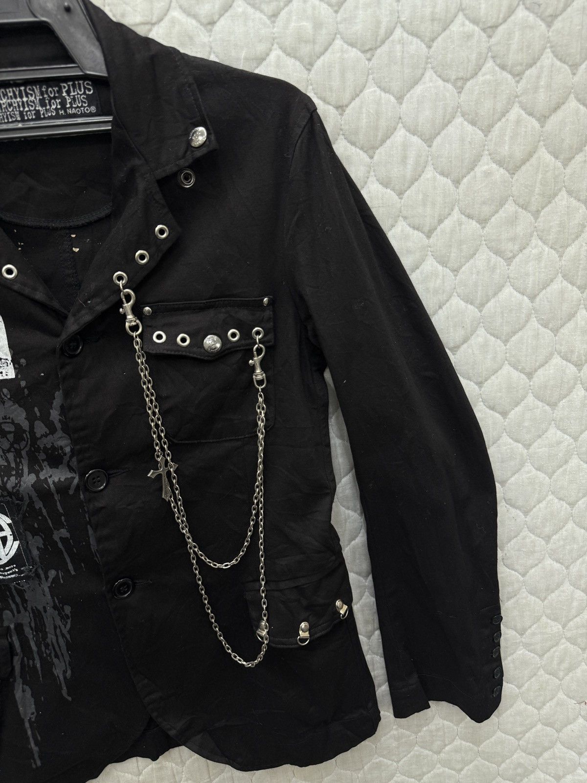 14th Addiction 🔥🔥🔥ARCHIVE H NAOTO ANARCHY PUNK JACKET Size M / US 6-8 / IT 42-44 - 12 Thumbnail