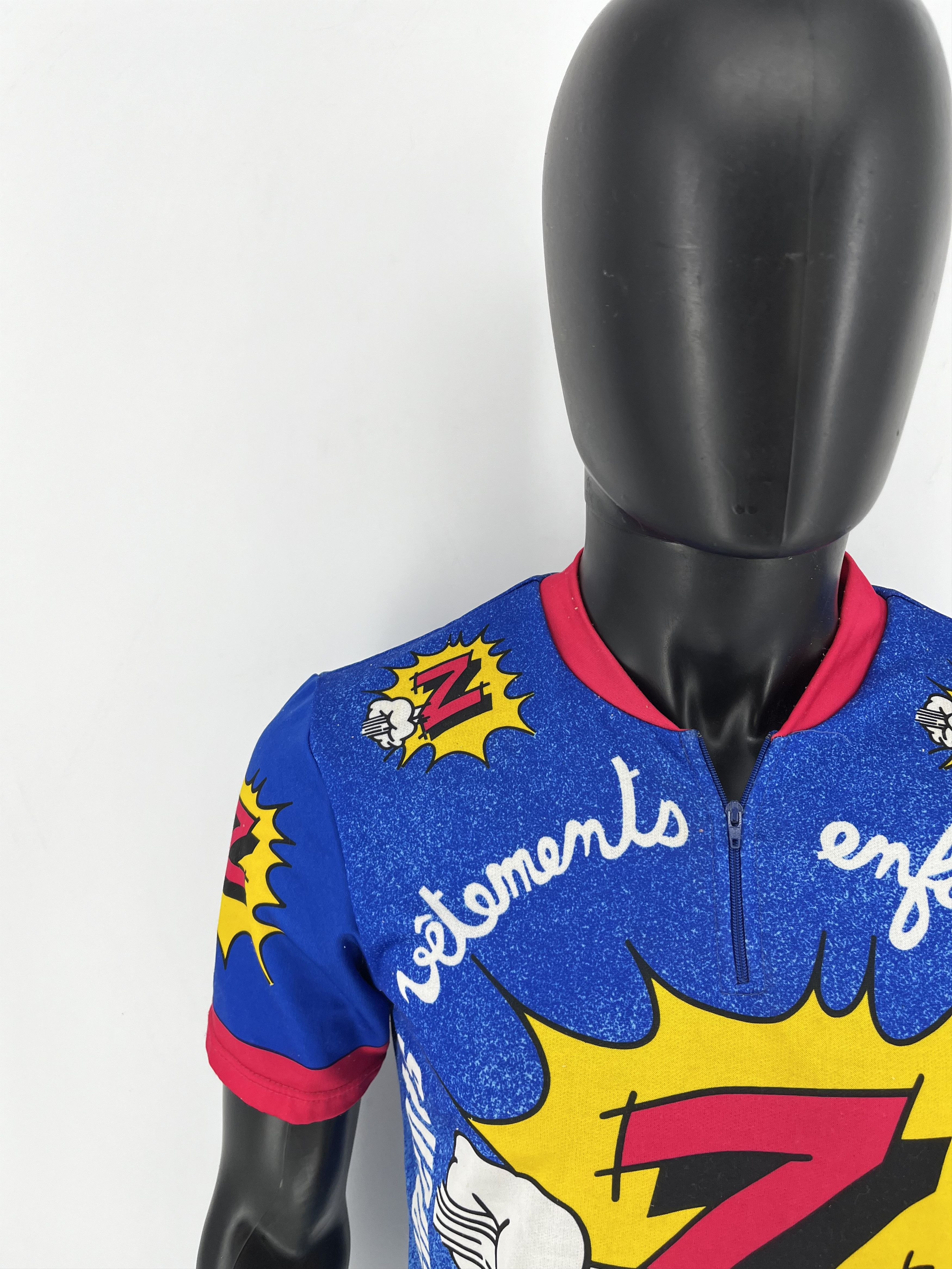 Vintage Santini Jersey Clothing Model Team Pro Tour Cycling Jersey Size US M / EU 48-50 / 2 - 13 Thumbnail