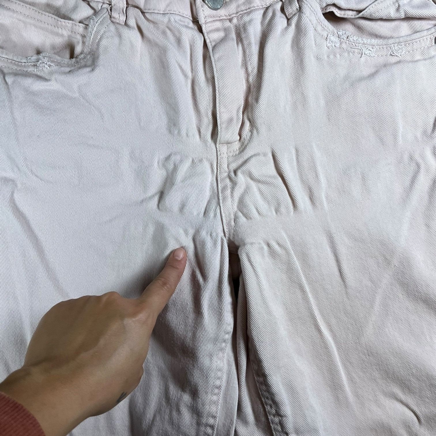 Other Democracy "Flex"-ellent Light Pink Jeans Woman's 4 Stretch Size 27" / US 4 / IT 40 - 6 Thumbnail