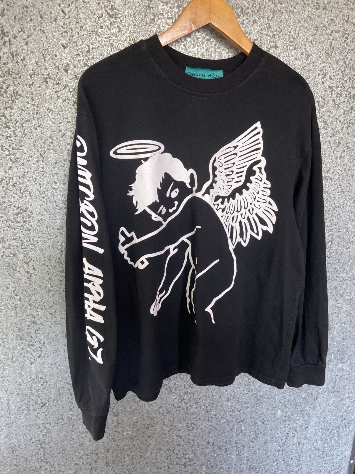 Vintage Alpha Omicron t shirt long sleeve Size US M / EU 48-50 / 2 - 1 Thumbnail