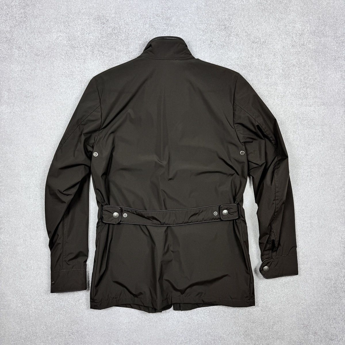 Belstaff Men`s Belstaff Nylon Gold Label Brown Jacket Size S-M Size US S / EU 44-46 / 1 - 5 Thumbnail